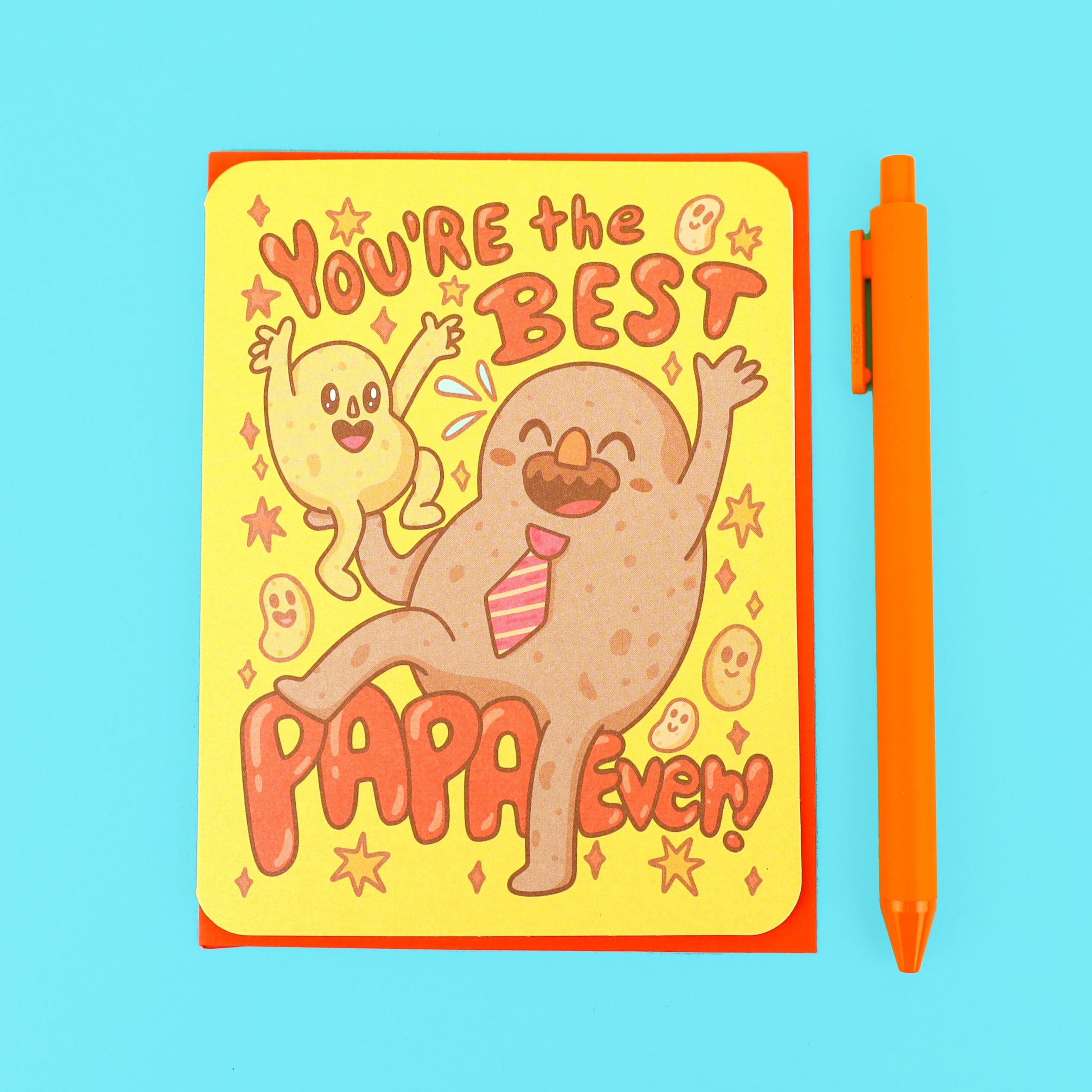 Best Papa Ever Funny Father's Day Card