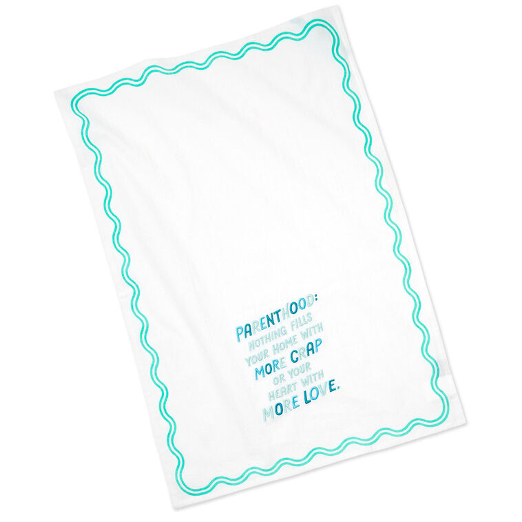 Parenthood Funny Tea Towel