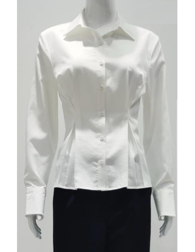 Cinched Waist A-Line Blouse | 50% Off
