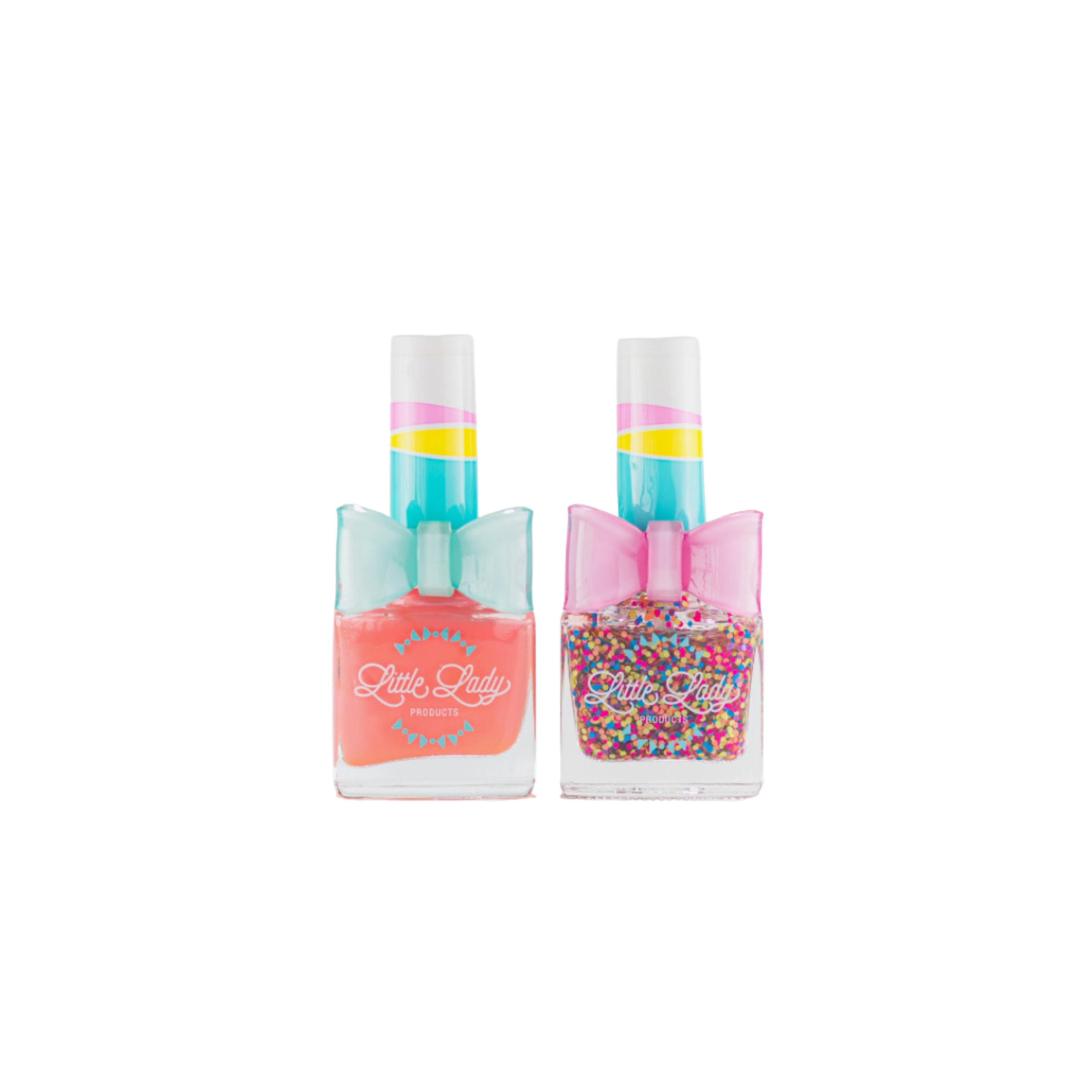 Peachy Rainbow Duo