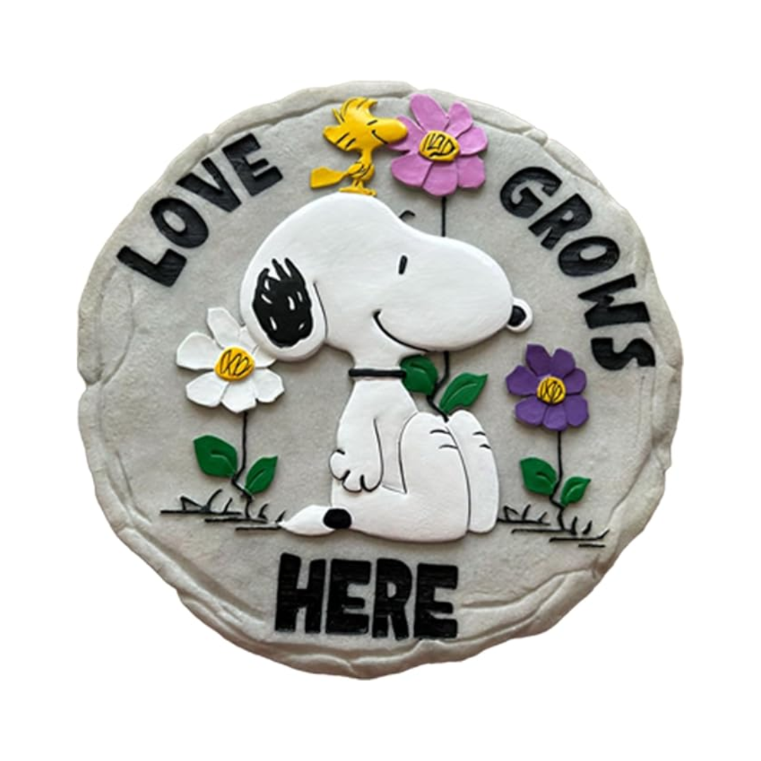 Peanuts Love Grows Stepping Stone