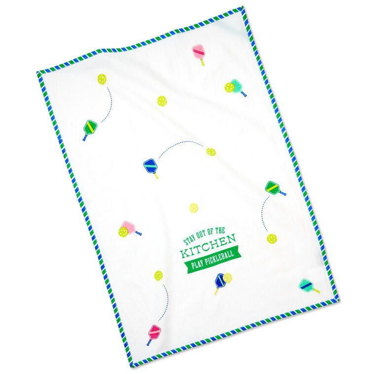 Play Pickleball Tea Towel