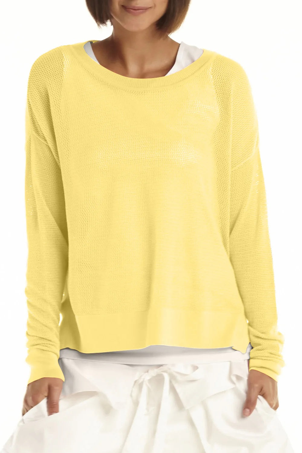 Pima Cotton Mini Seed Stitch Top | 50% Off