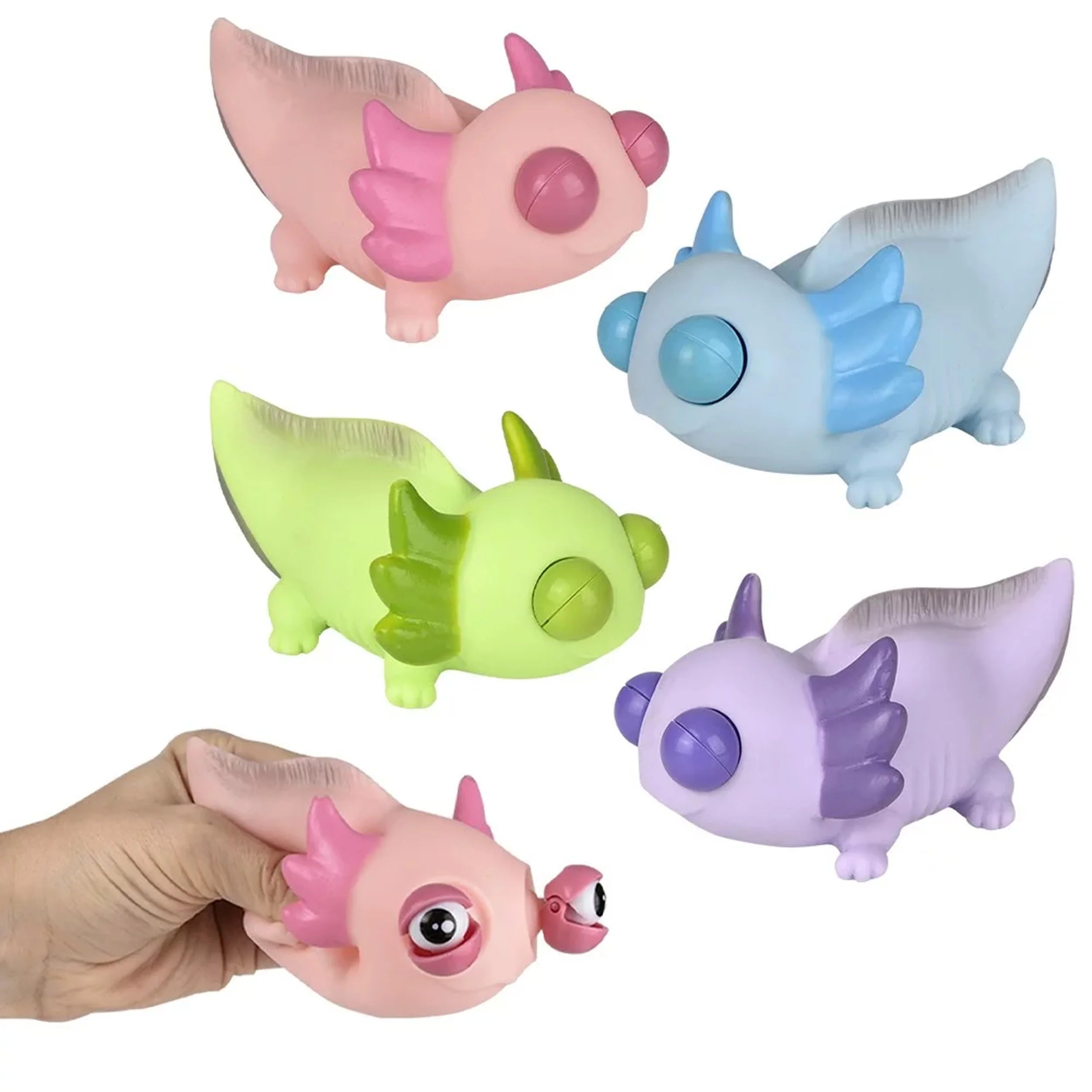5" Popping Eye Axolotl