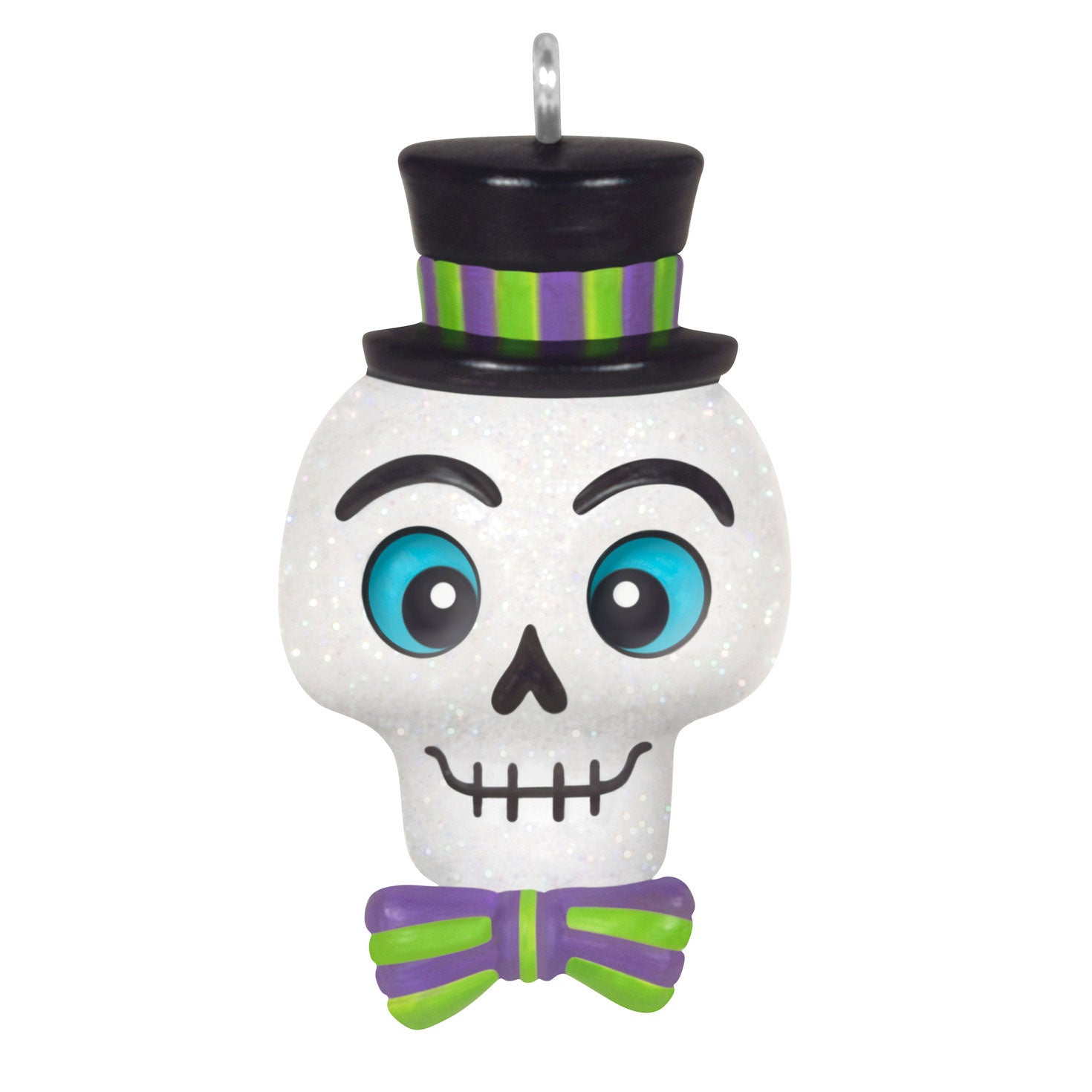 Mini Spooky Little Skull 2025 Ornament, 1"