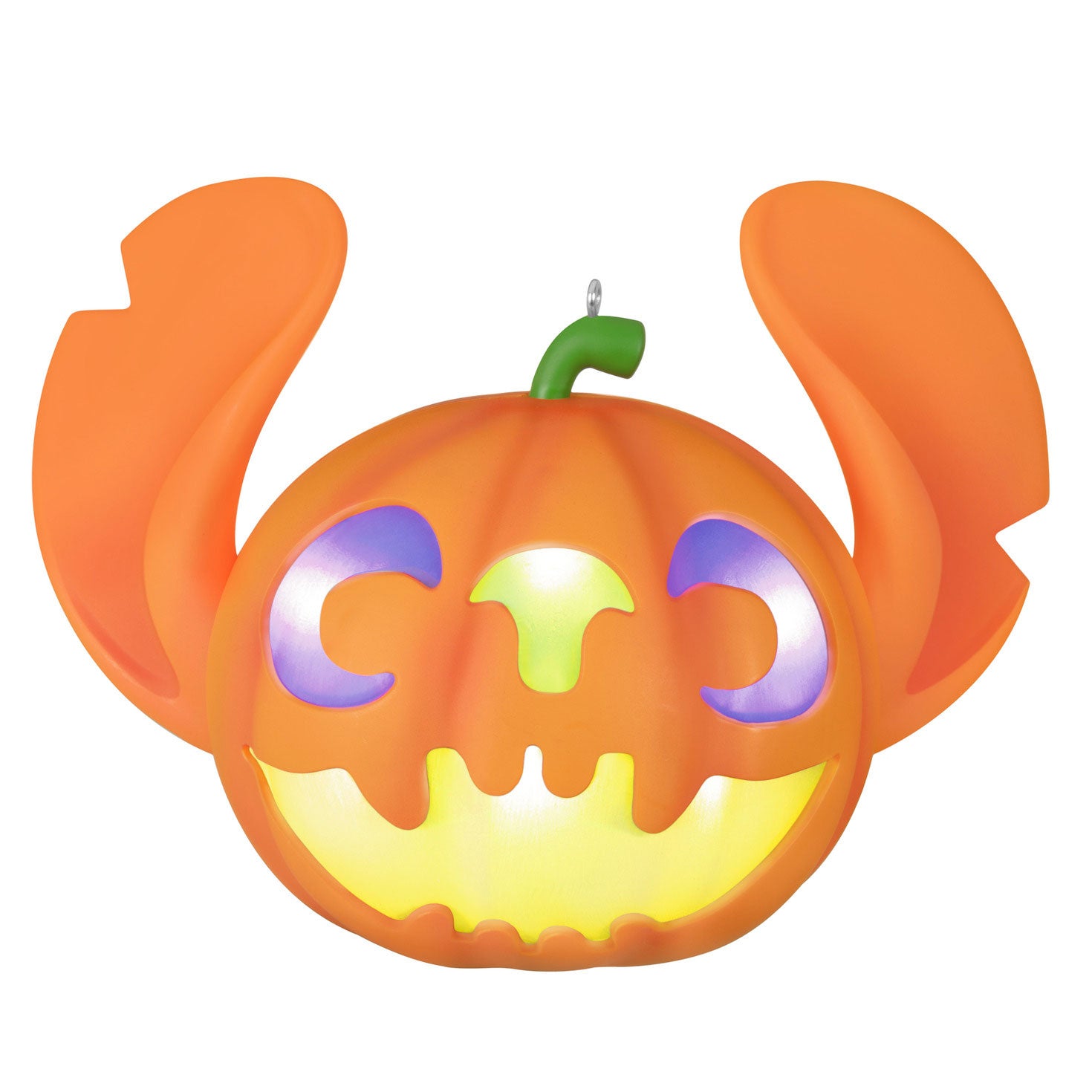 Disney Lilo & Stitch Spooky Stitch Jack-o'-Lantern 2025 Ornament With Light