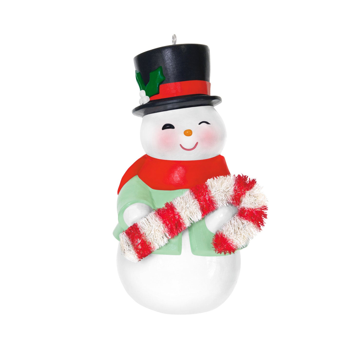 Sweet Snow Boy Porcelain 2025 Ornament