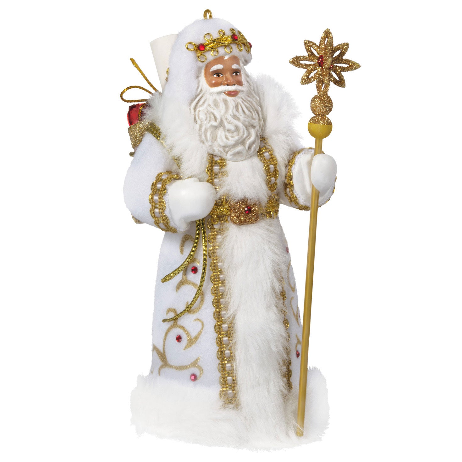 Black Father Christmas 2025 Ornament
