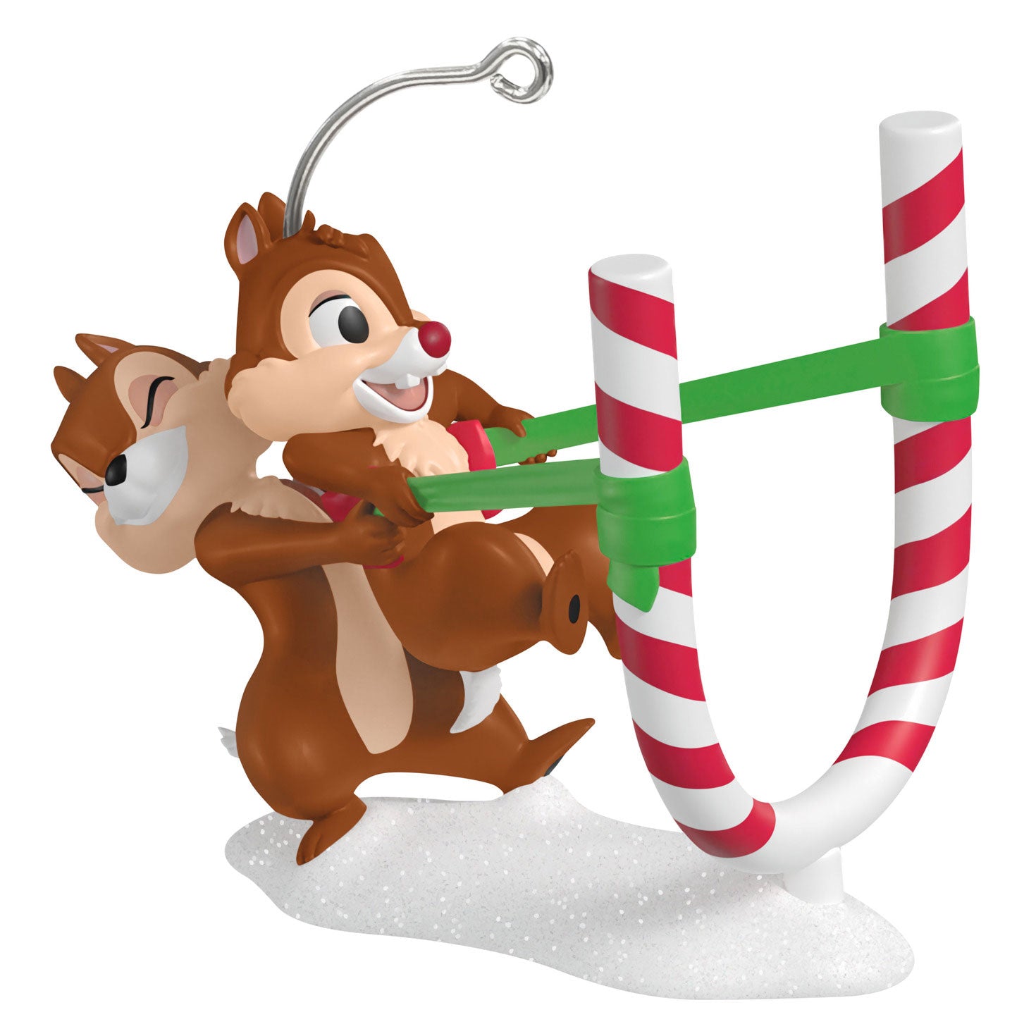 Disney Chip and Dale Candy Cane Catapult 2025 Ornament