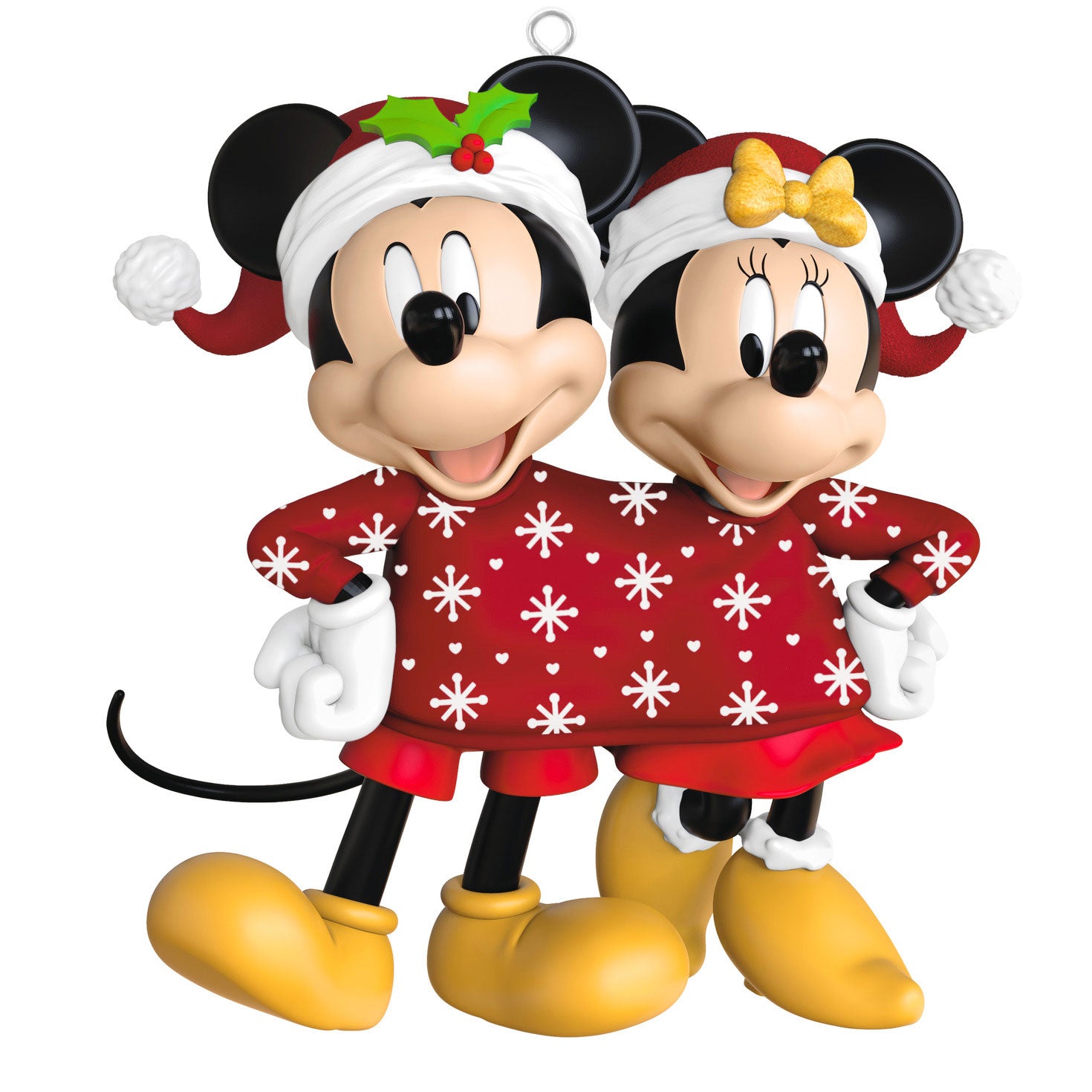Disney Mickey and Minnie Sweater-Sharing Sweethearts 2025 Ornament