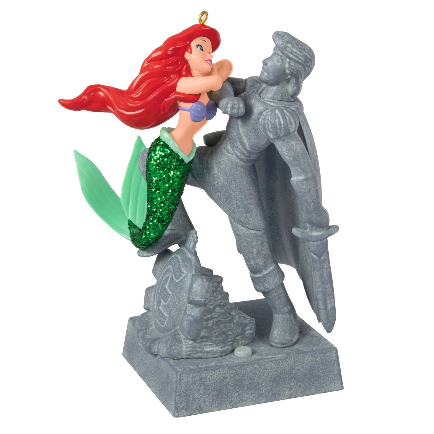 Disney The Little Mermaid Ariel and the Prince 2025 Ornament With Sound