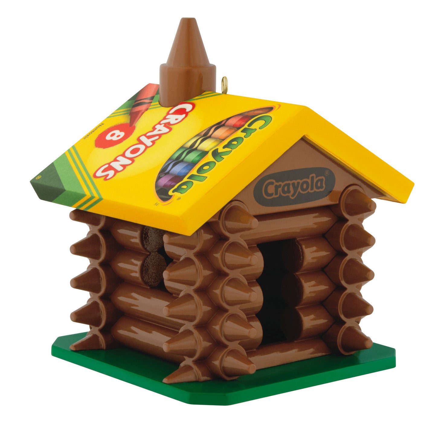 Crayola® Colorful Log Cabin 2025 Ornament