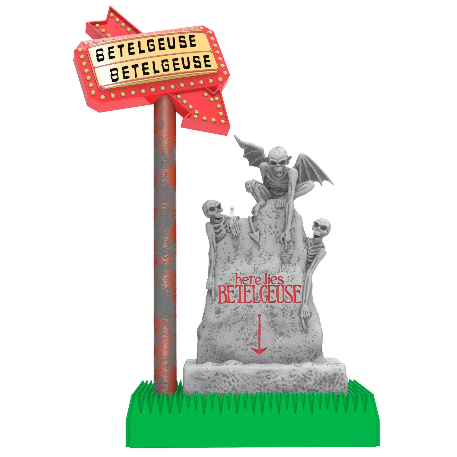 Beetlejuice™ Here Lies Beetlejuice™ 2025 Ornament With Light