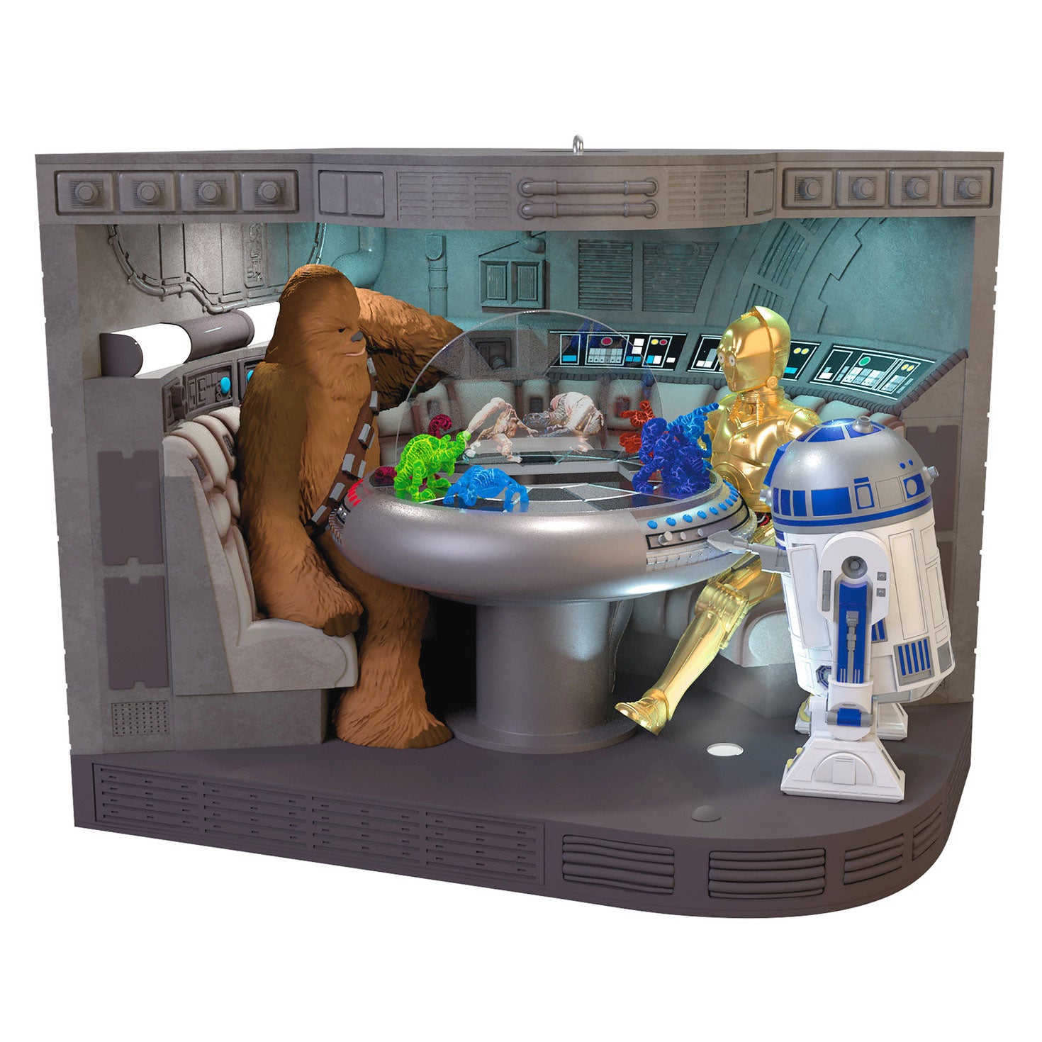 Star Wars: A New Hope™ "Let the Wookiee™ Win" 2025 Ornament With Video, Light and Sound