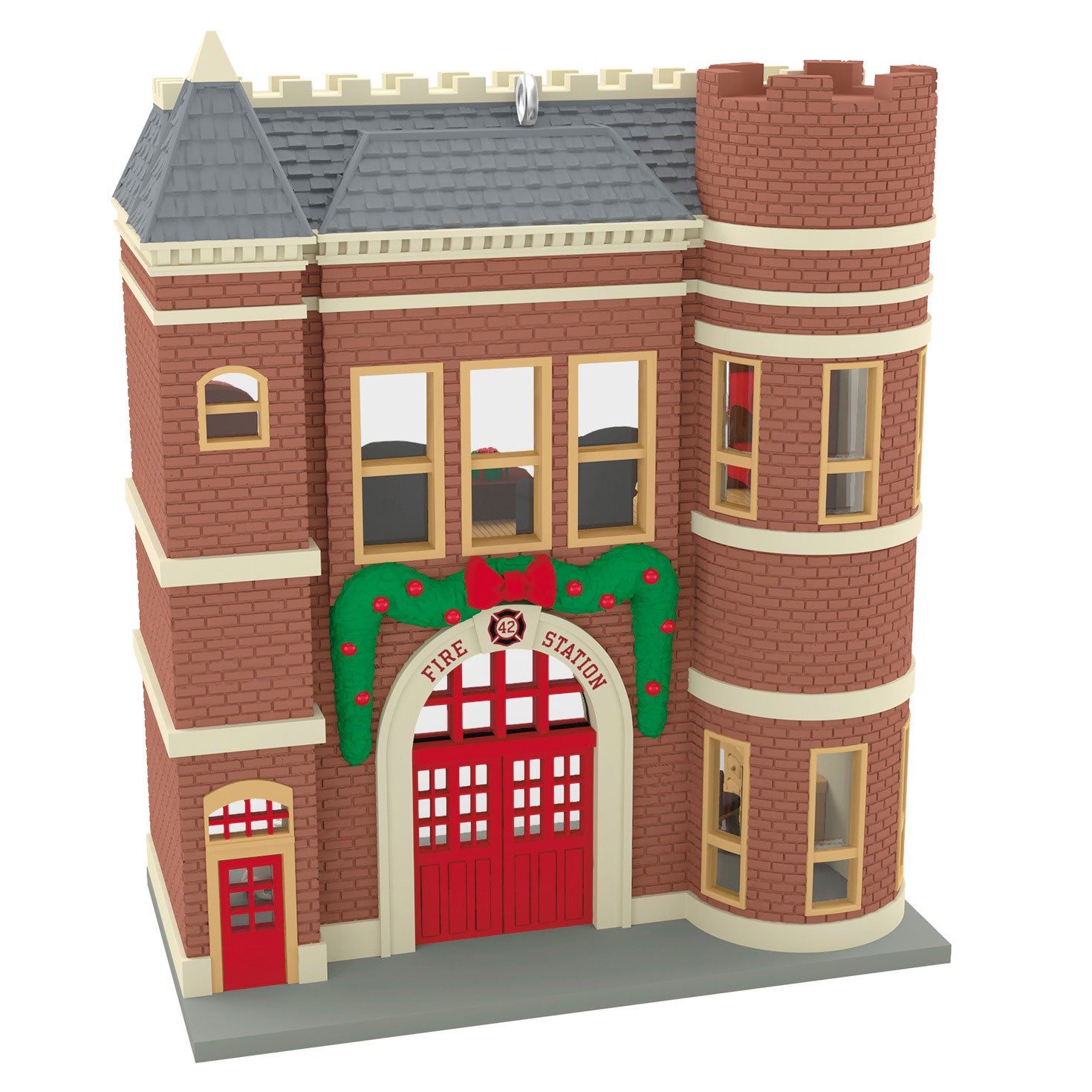 Nostalgic Houses and Shops Keepsake Korners Firehouse 2025 Ornament