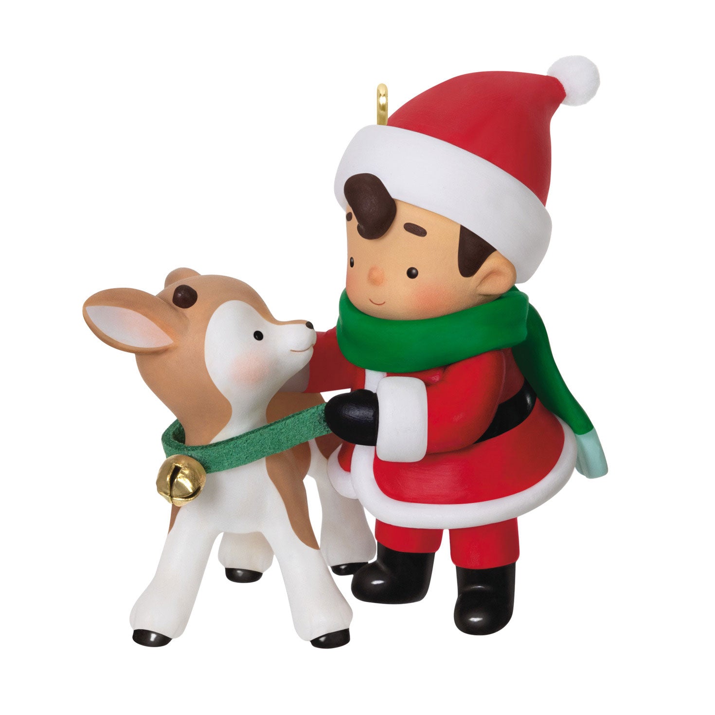 Young Santa 2025 Ornament
