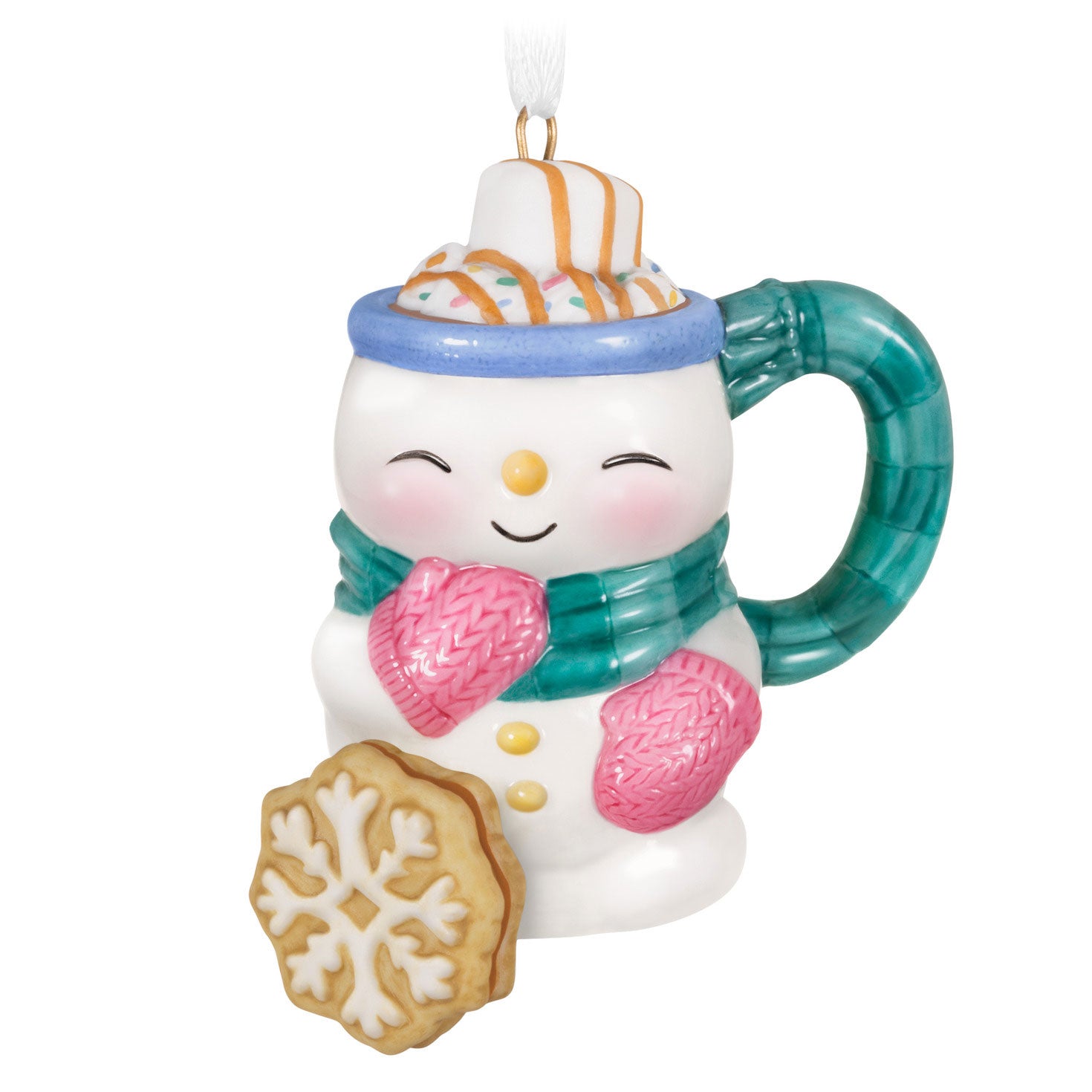 Cup of Cozy Porcelain 2025 Ornament