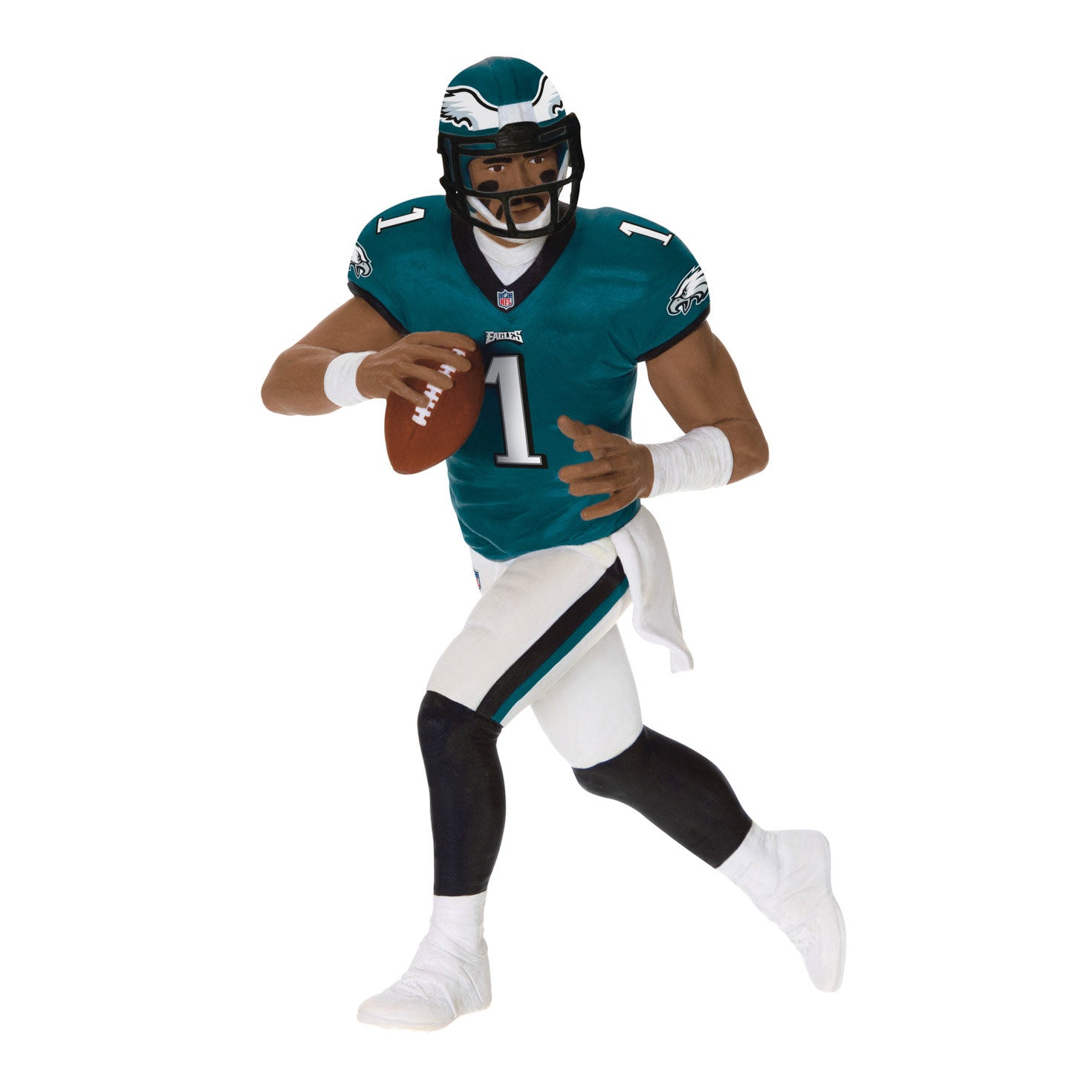 NFL Philadelphia Eagles Jalen Hurts Football Legends 2025 Ornament
