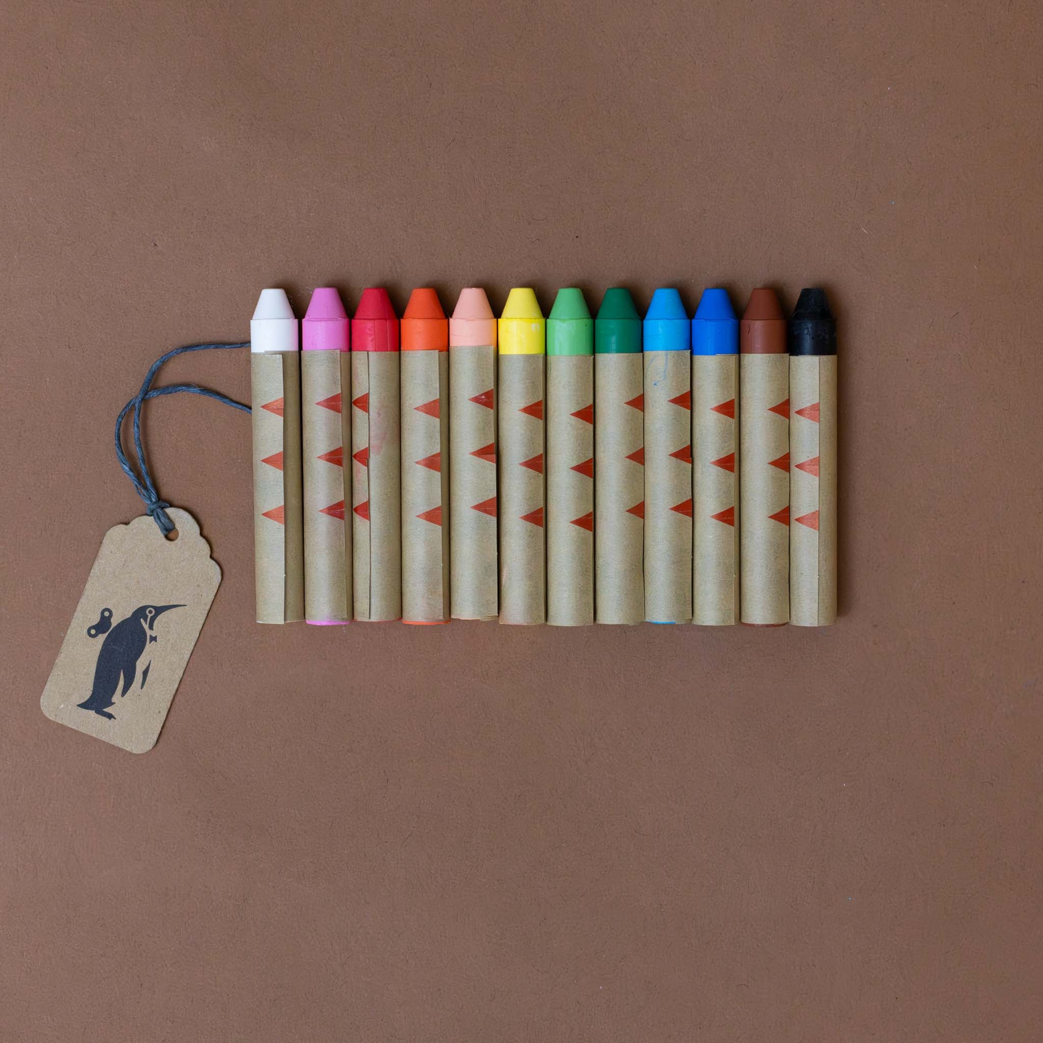 Buttery Soft Rice Wax Art Crayons | 12 Colors