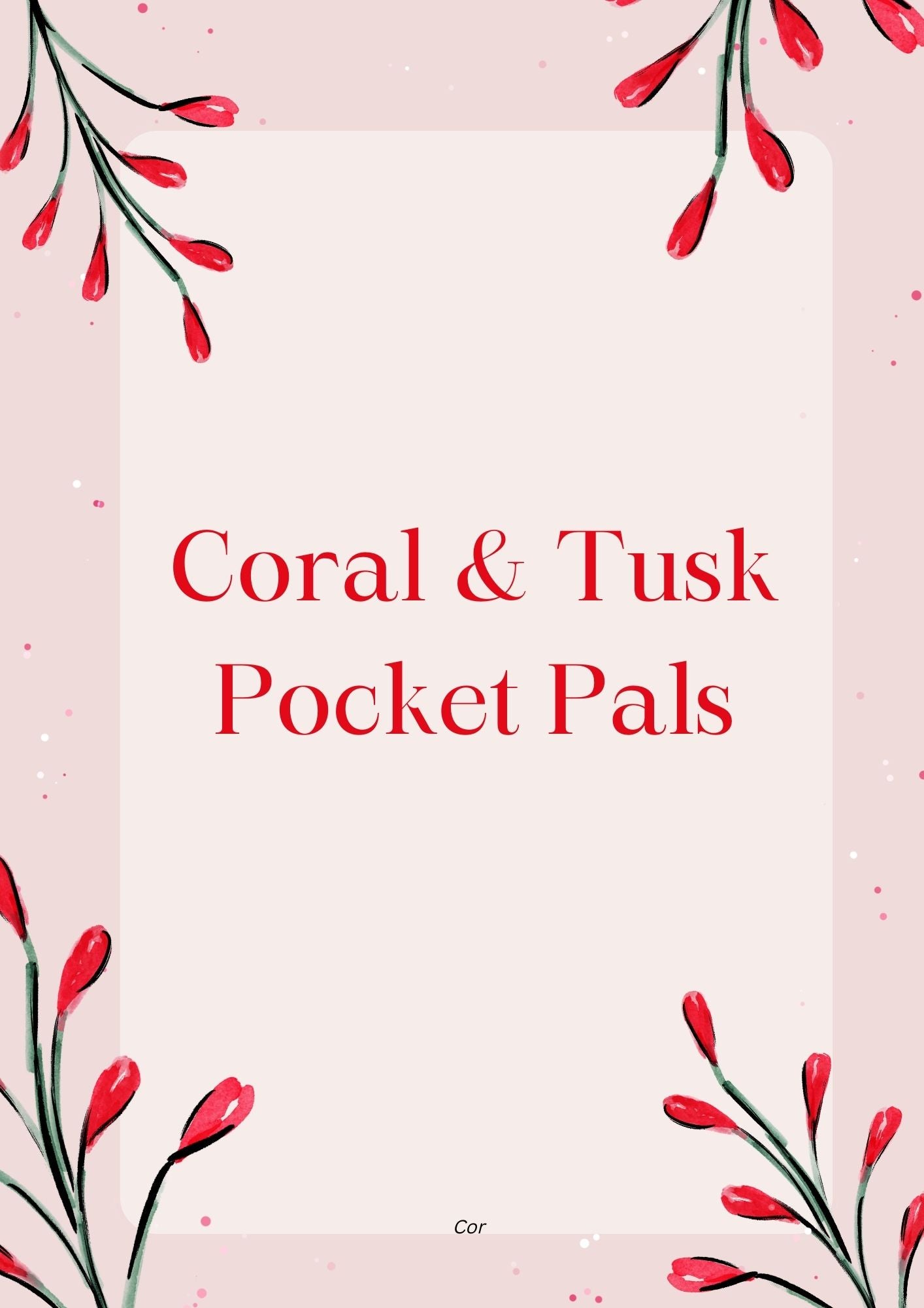 Countdown/Advent Pocket Pals