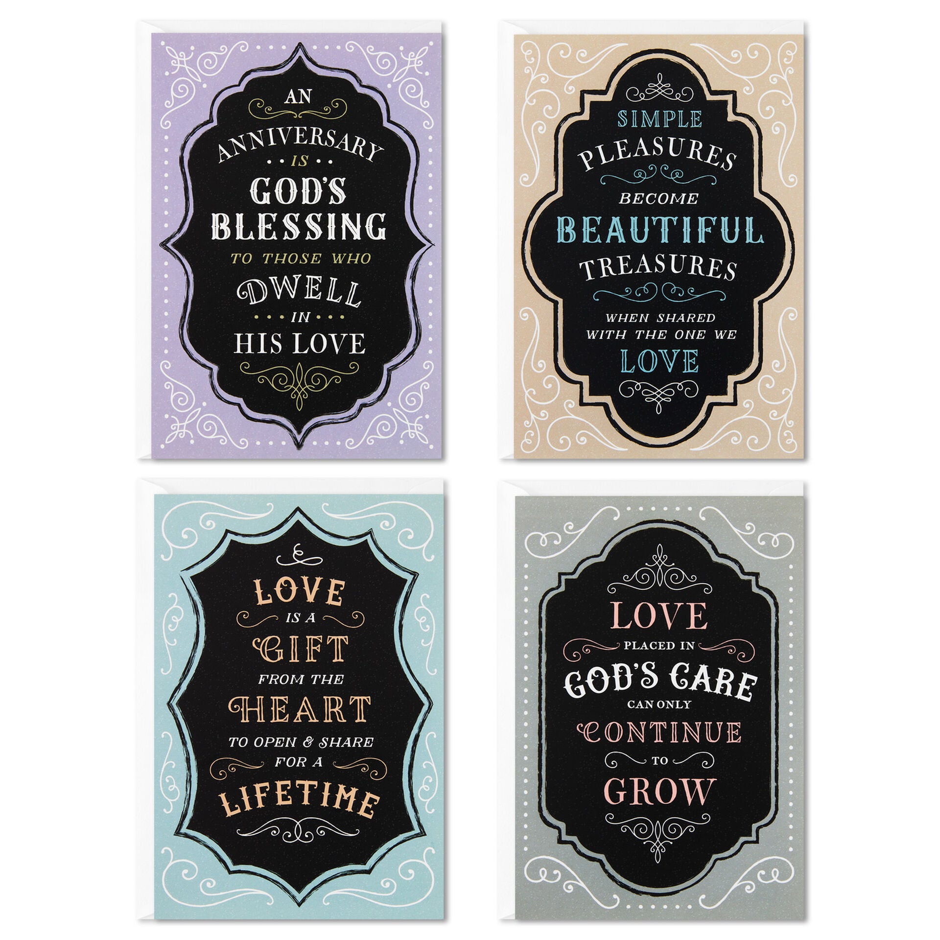 Assorted Religious Anniversary Boxed Cards