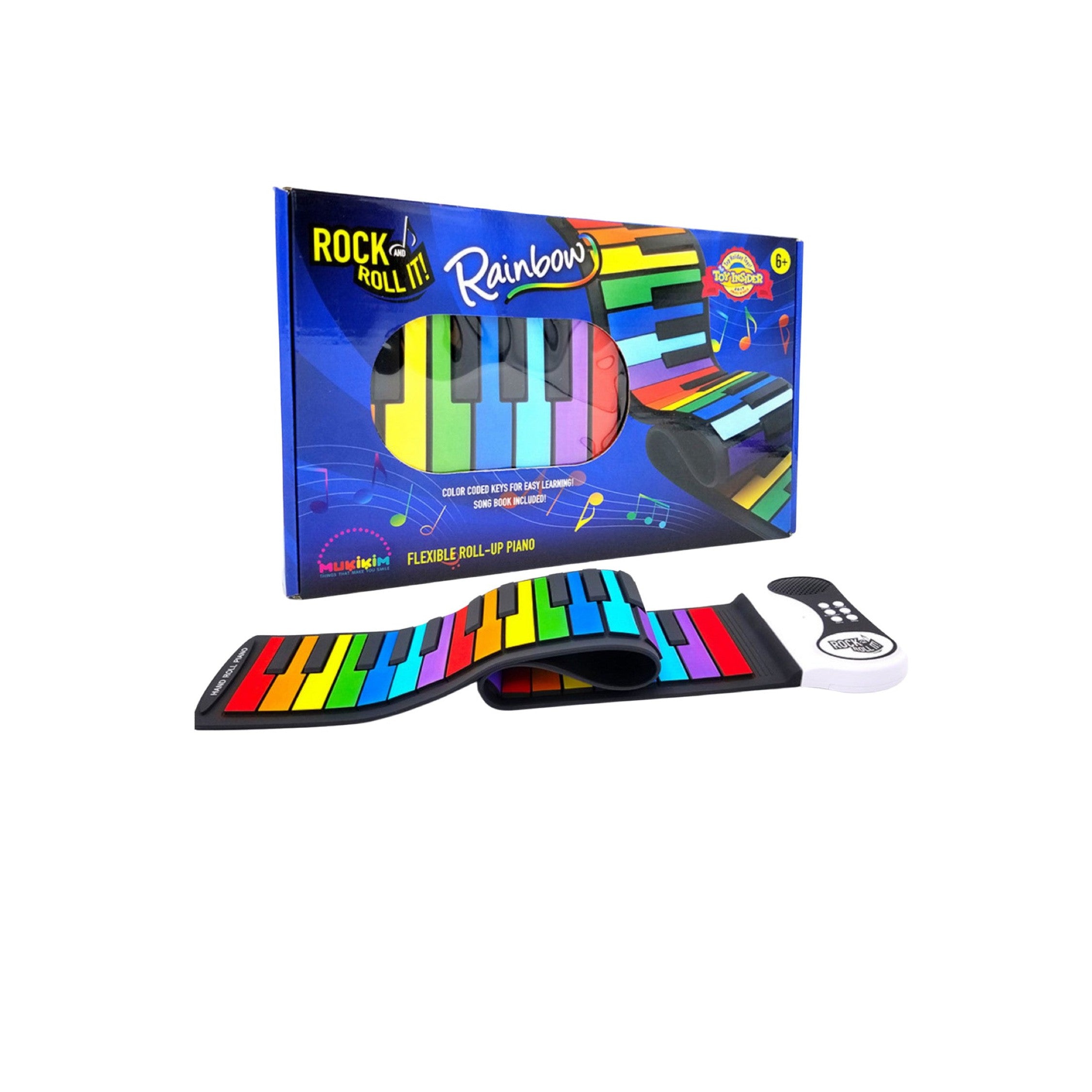 Rock And Roll It Rainbow Piano Keyboard