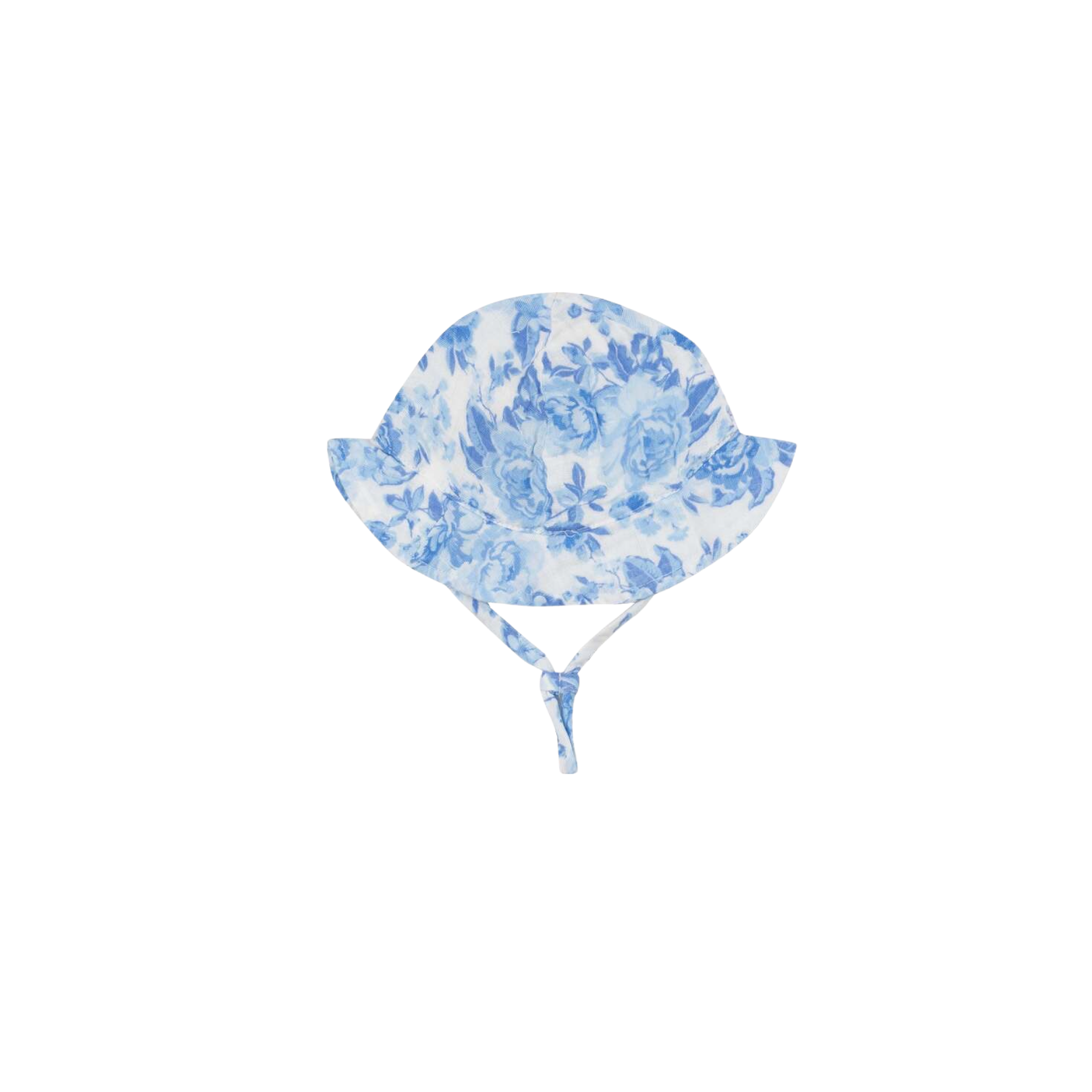 Rose In Blue Sunhat