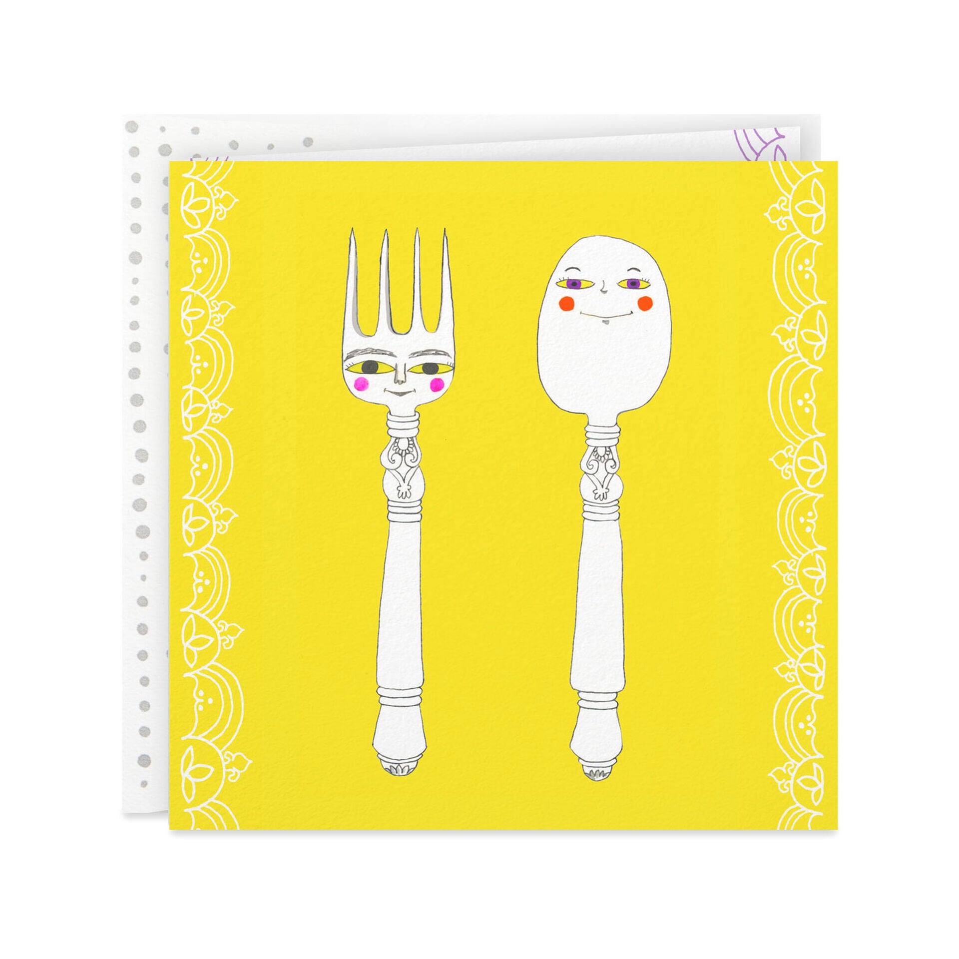 Side by Side Forever Anniversary Card