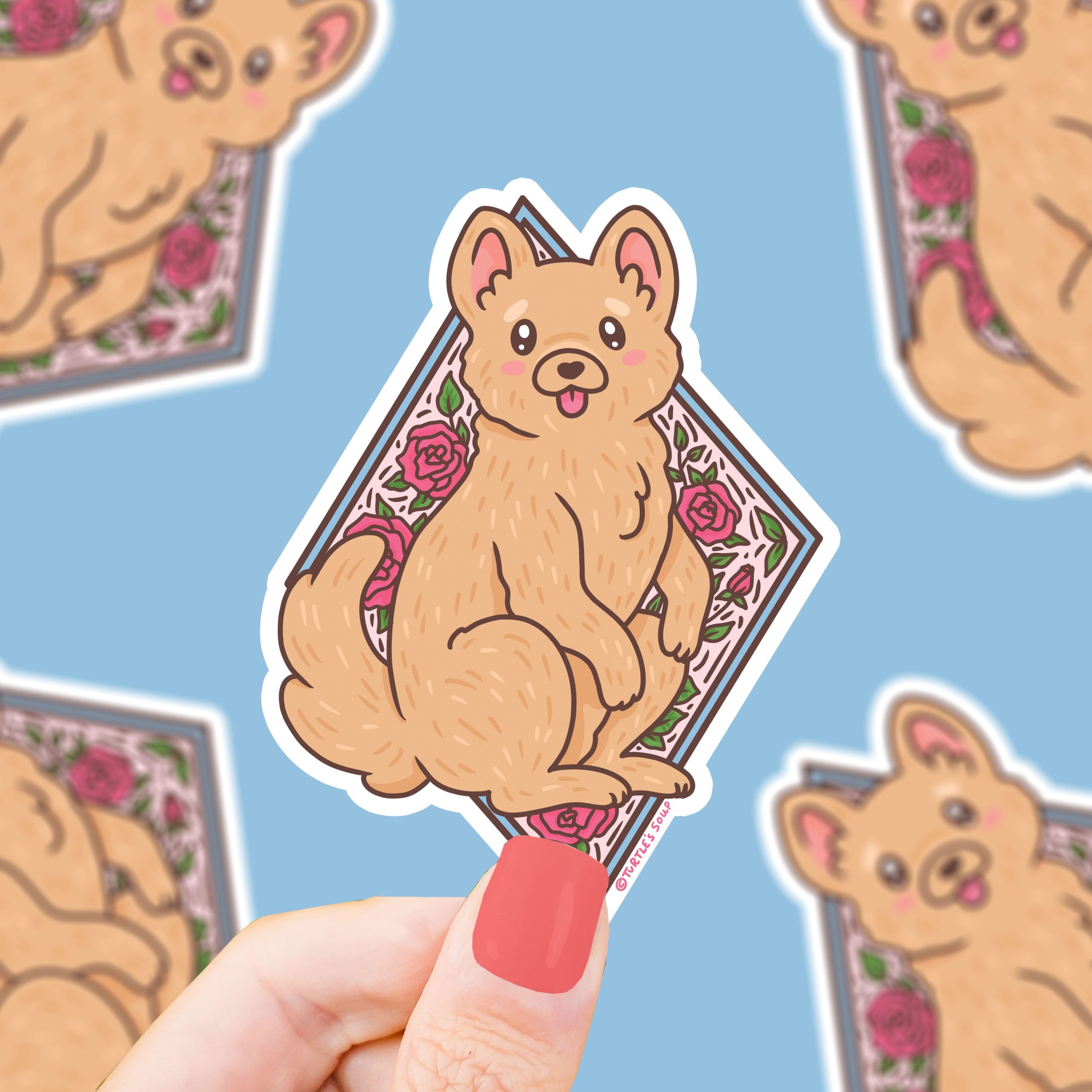 Year of the Dog Chinese Zodiac Lunar New Year Vinyl Sticker