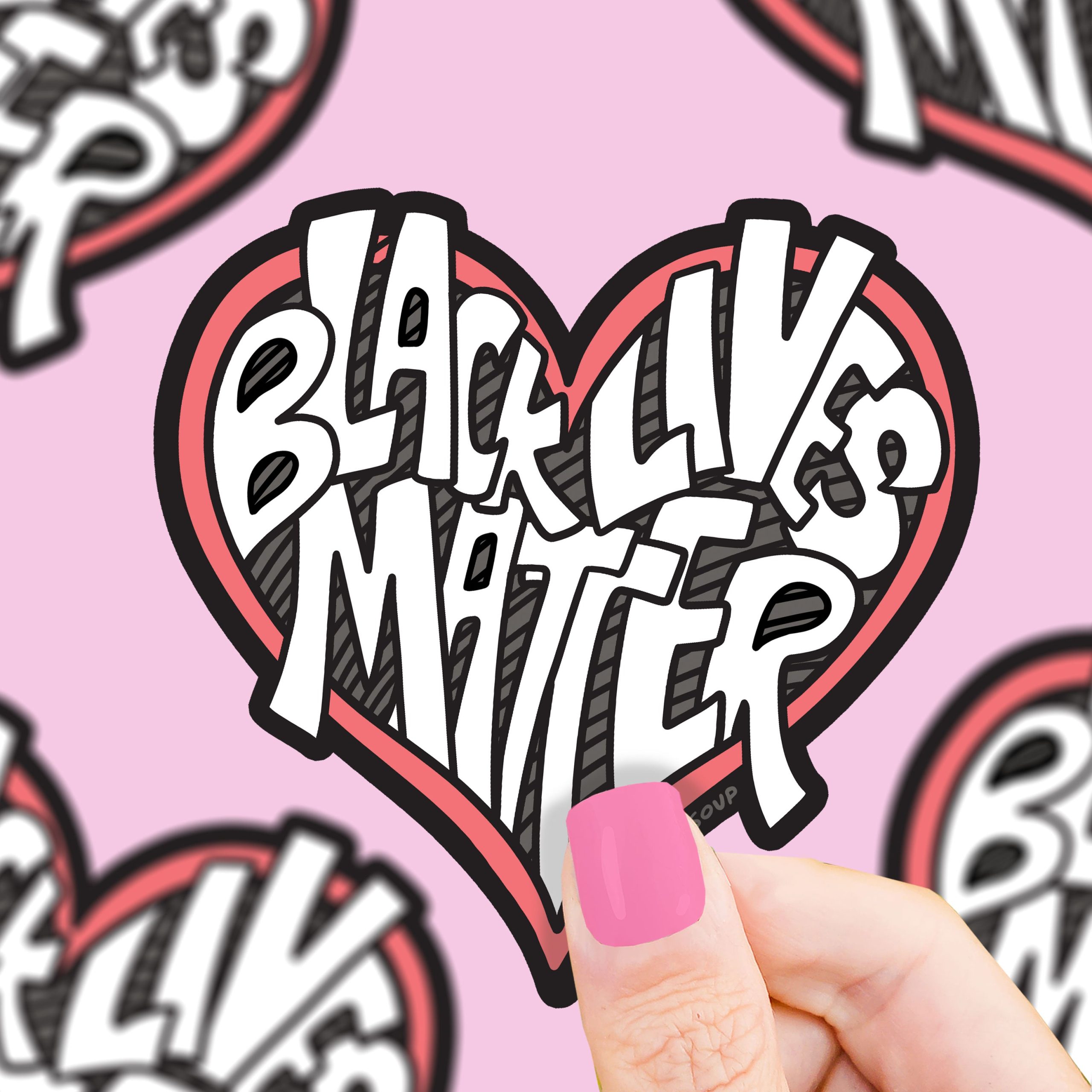 Black Lives Matter Vinyl Sticker