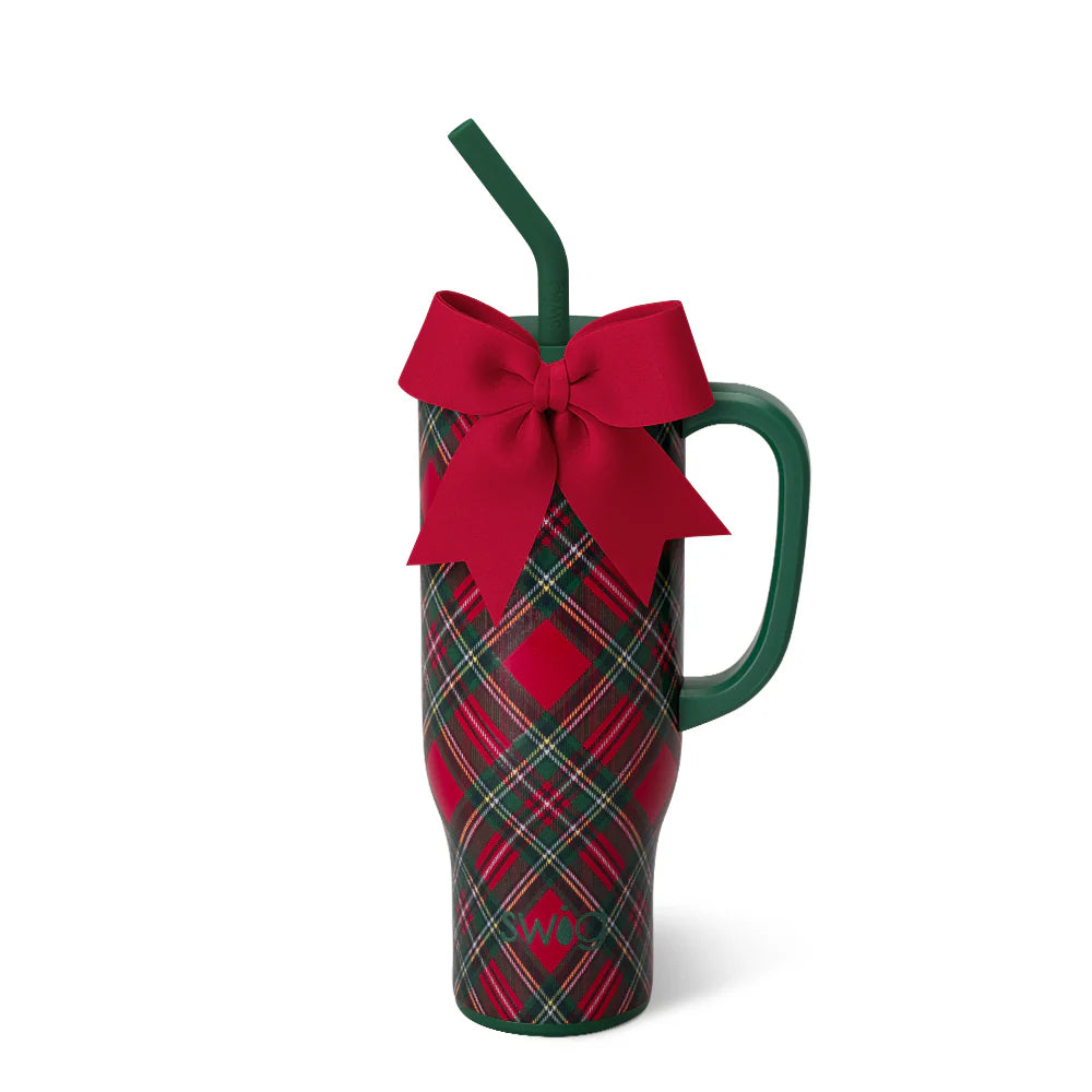 Swig Christmas Plaid 30oz Mega Mug