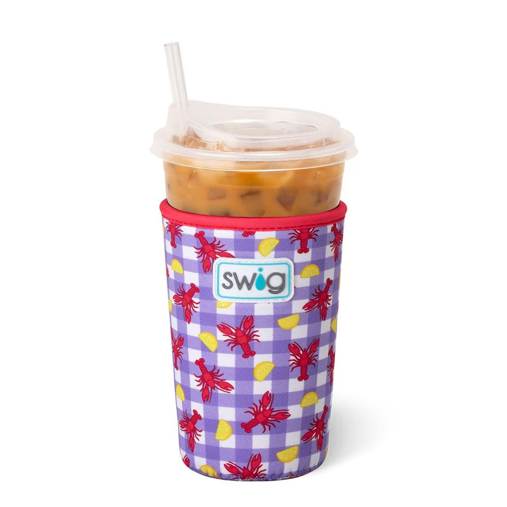 Swig Let the Good Times Boil Iced Cup Coolie