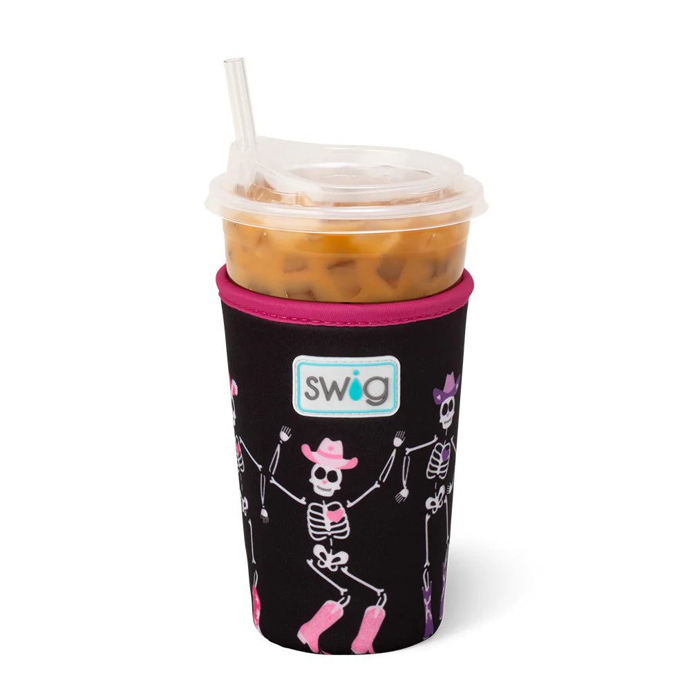 Swig Let's Go Ghouls Medium Iced Cup Coolie