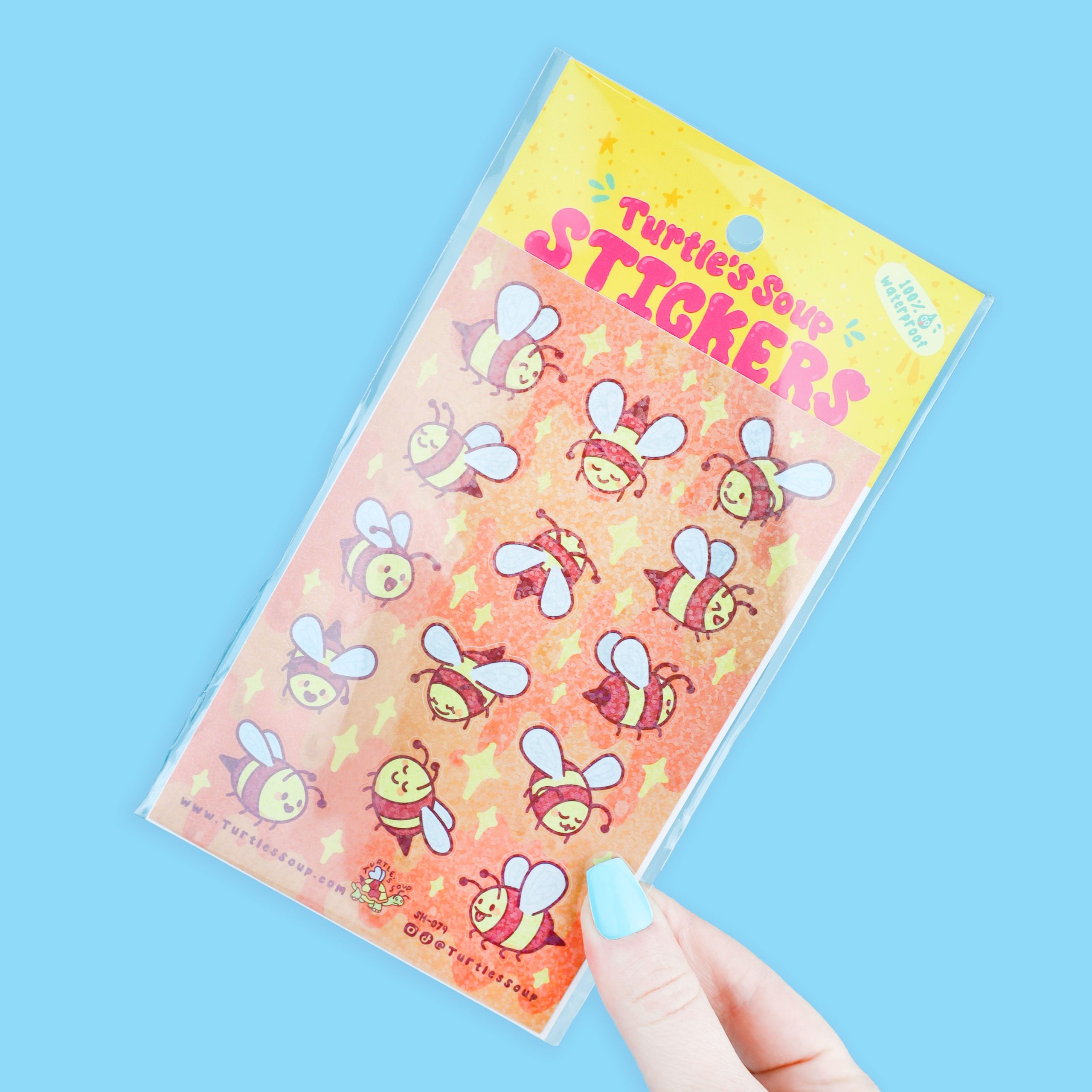 Busy Bee Hive Sticker Sheet