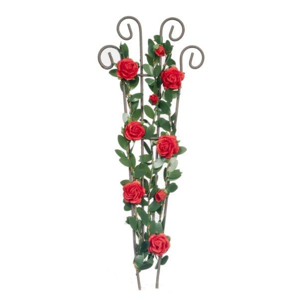 Floral Dollhouse Miniature Trellis