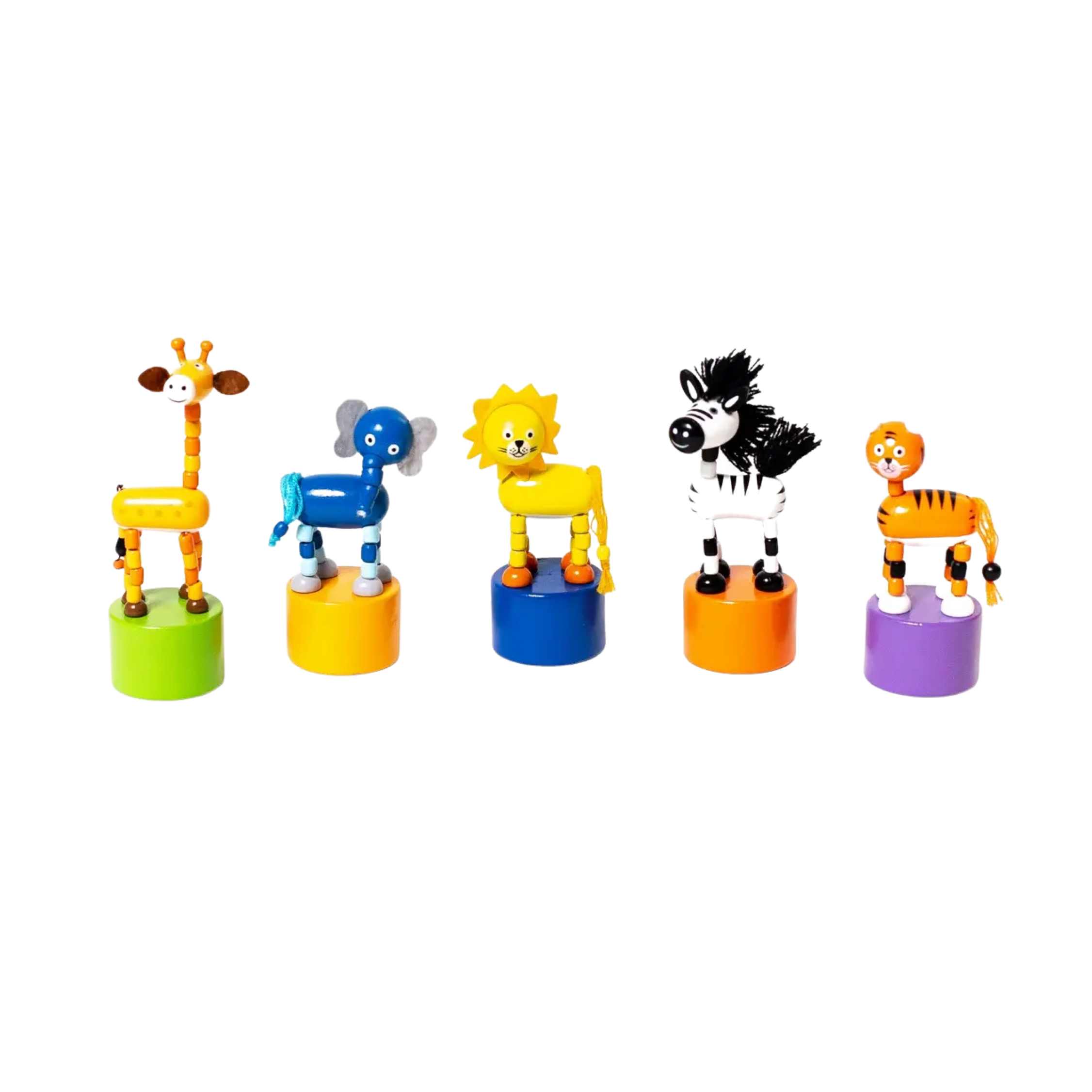 Safari Push Puppets