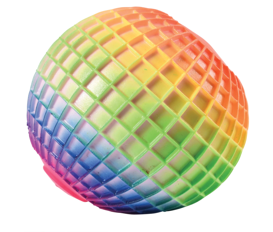 Rainbow Vortex Squeeze Ball