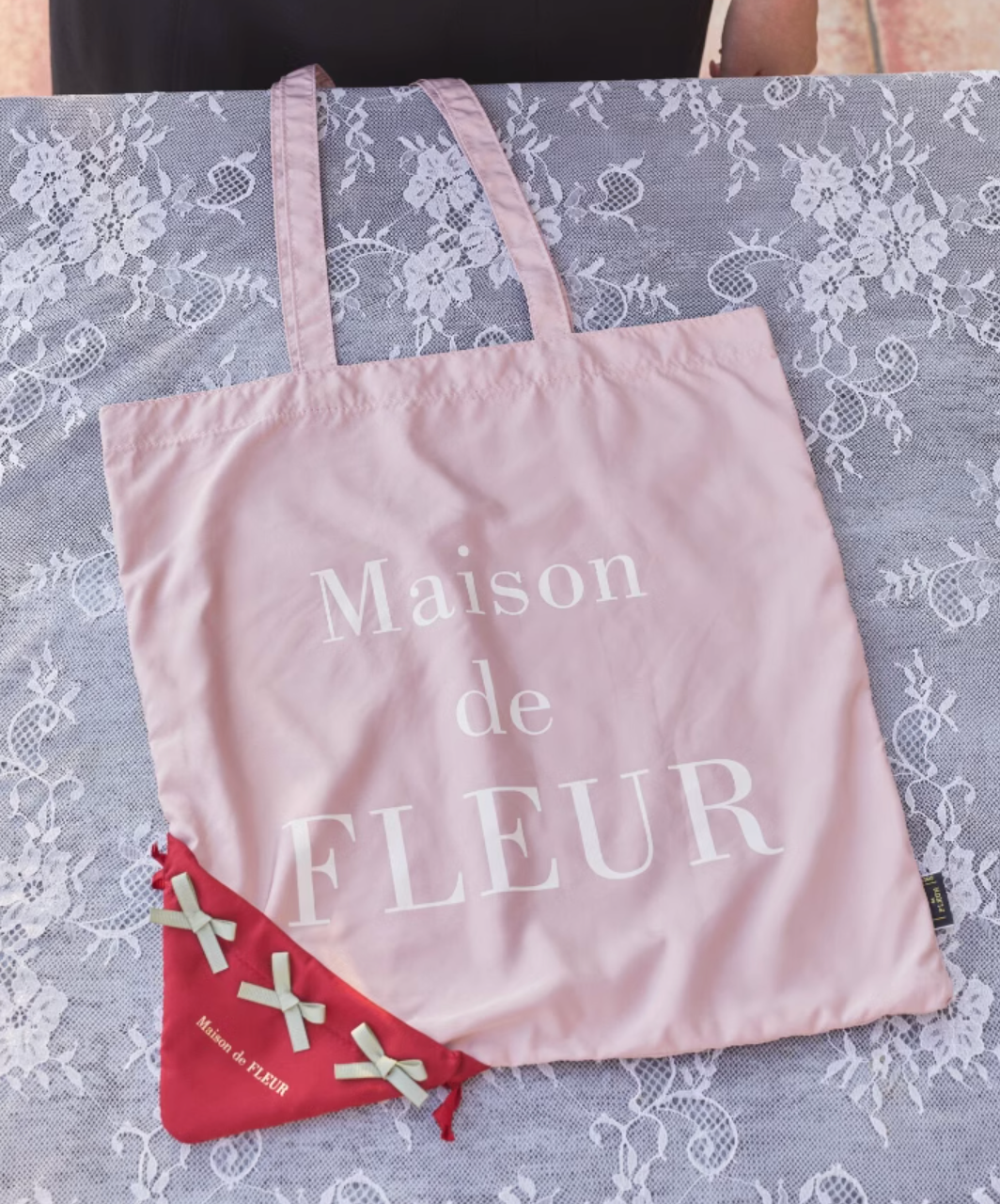 Maison De Fleur Strawberry Foldable Bag
