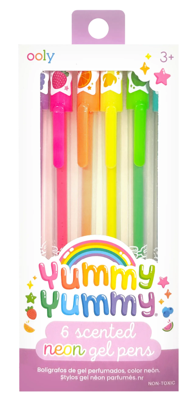Yummy Yummy Scented Gel Pens: Neon