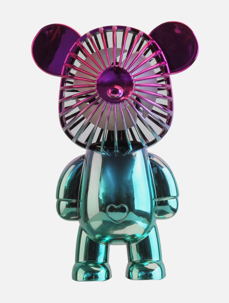 Portable Rechargeable Bear Fan