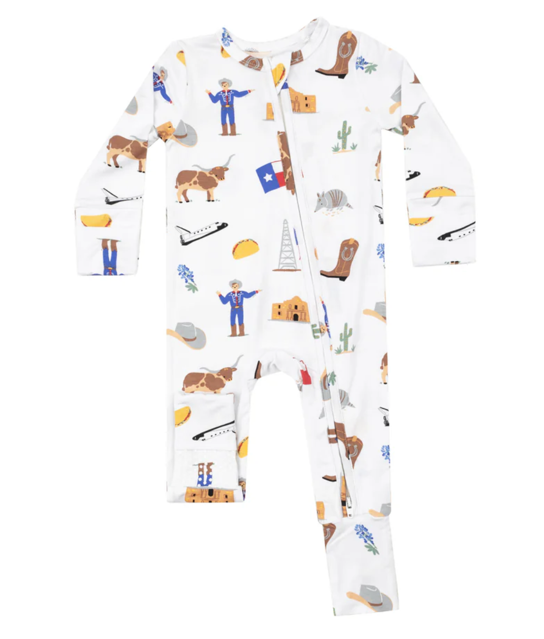 Texas 2-Way Zipper Romper