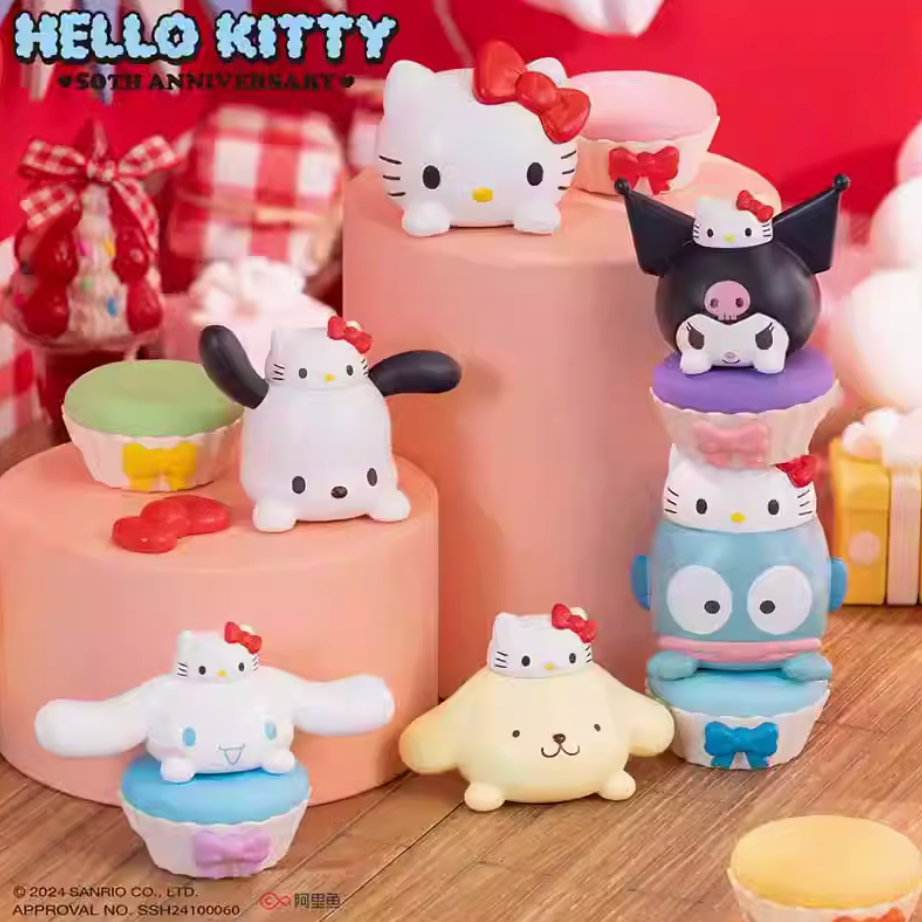 Hello Kitty 50th Anniversary Stackable Mini Figures
