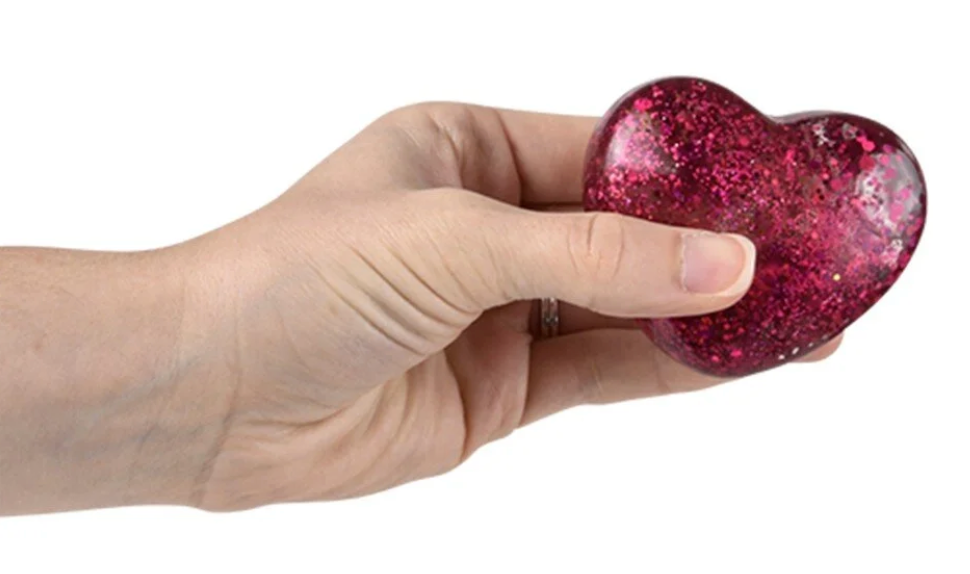 Squeezy Sparkle Sugar Heart