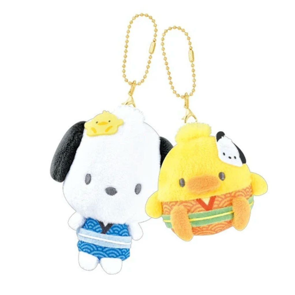 Pochacco Magnetic Pair Mascots - Kimono