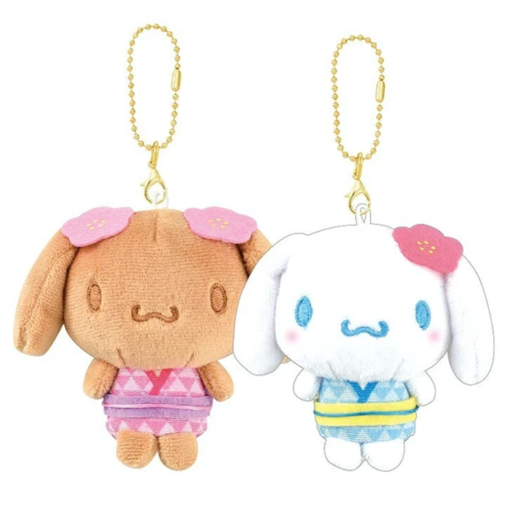 Cinnamoroll Mocha Magnetic Pair Mascots - Kimono