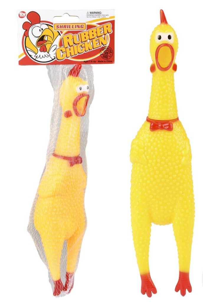 Big Rubber Chicken 12"