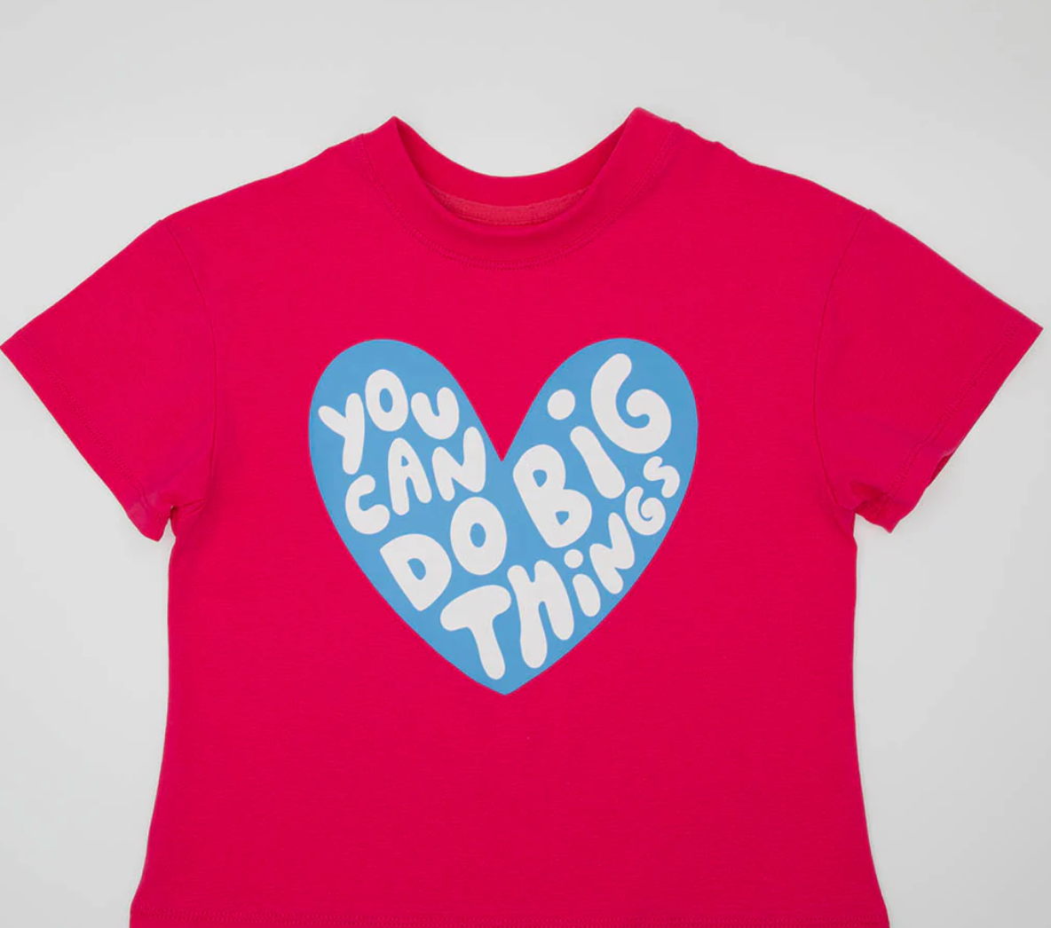 Big Things Hot Pink Boxy T