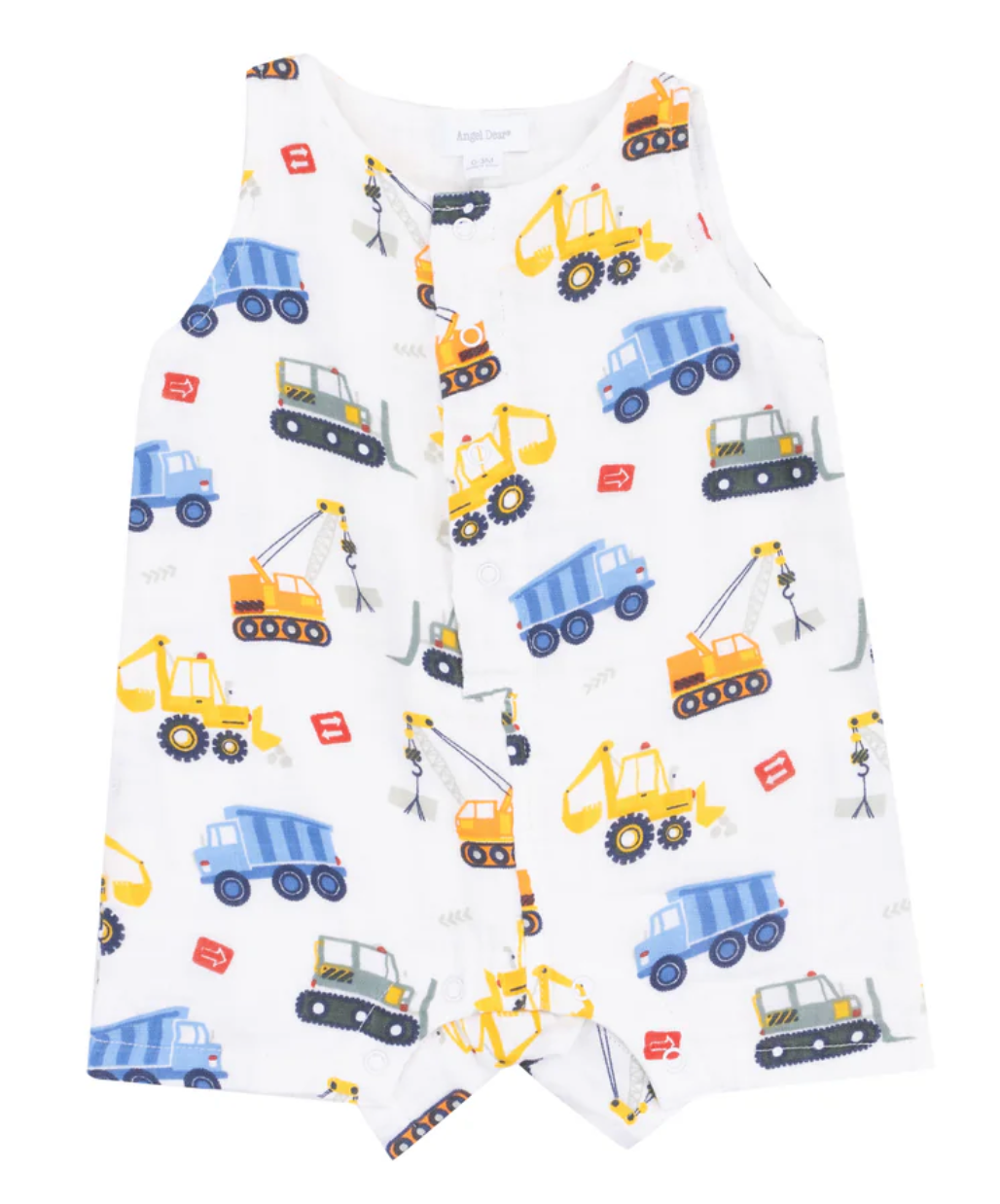 Cool Construction Shortie Romper