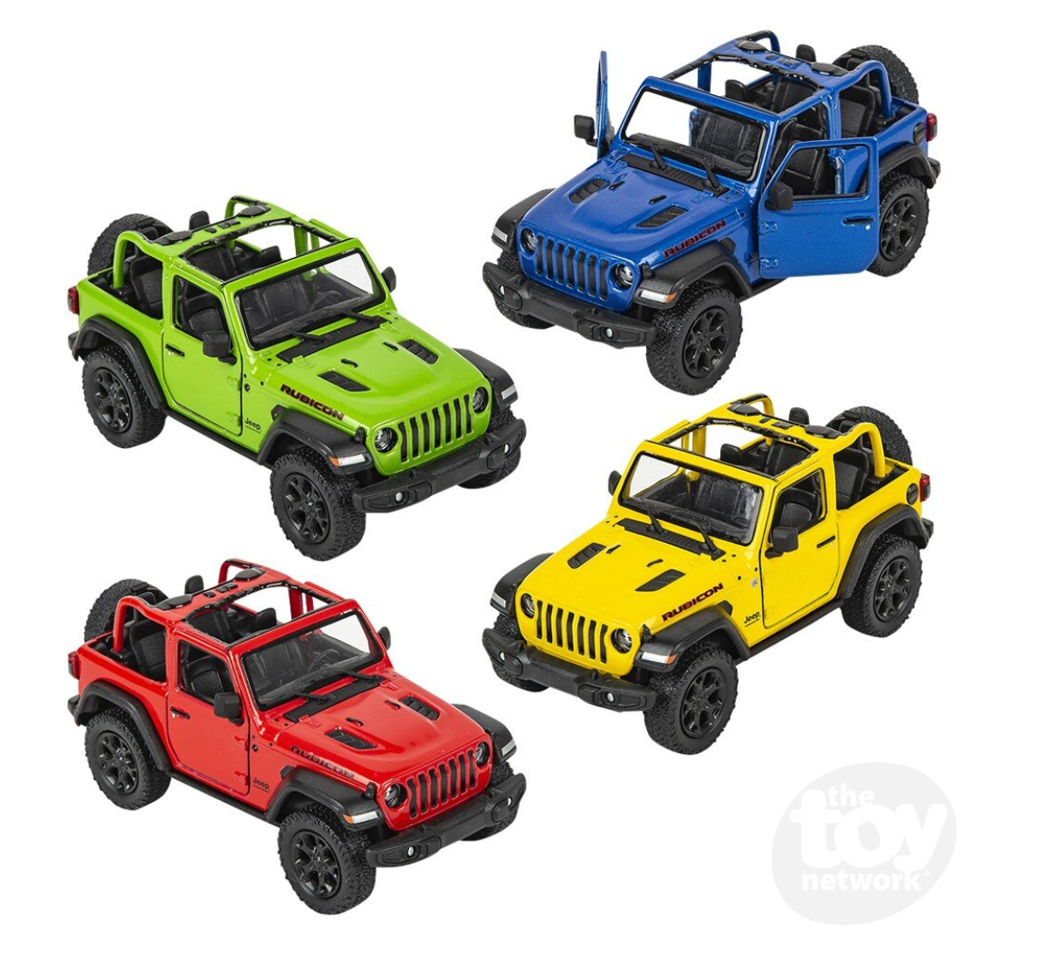 Die-Cast 2018 Open Top Jeep Wrangler