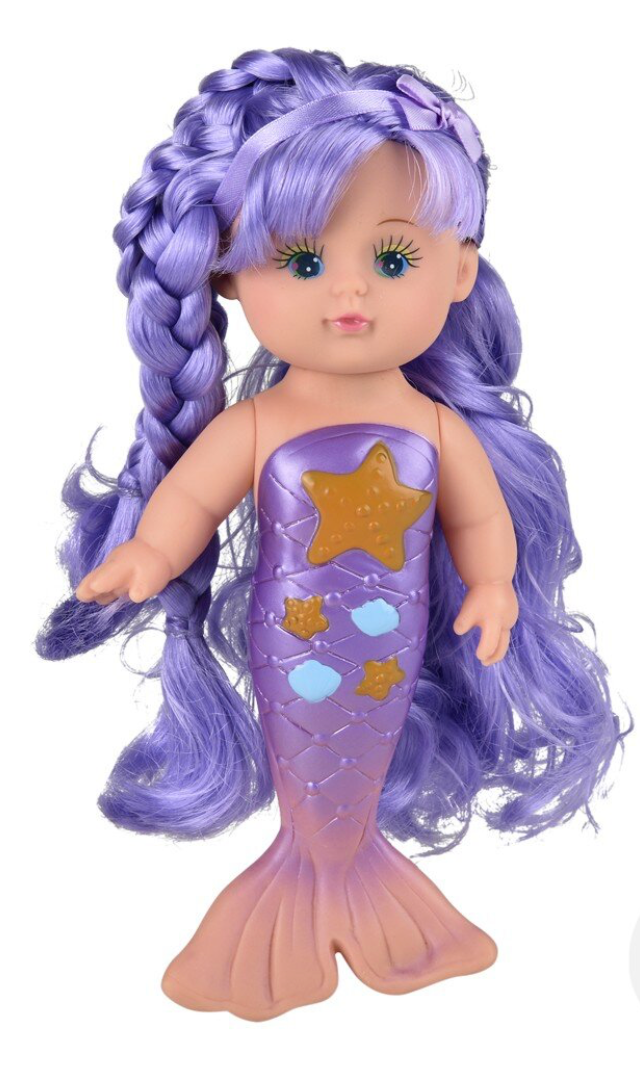 Bath Time Mermaid Doll